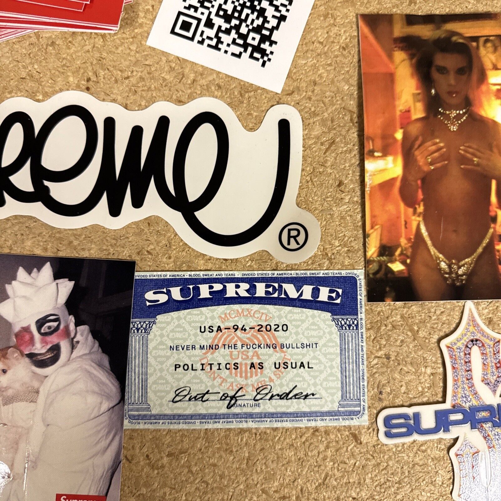 Supreme Supreme Sticker & Accessories 28 Box Logo, Bubbles, Ponchos Size ONE SIZE - 4 Thumbnail