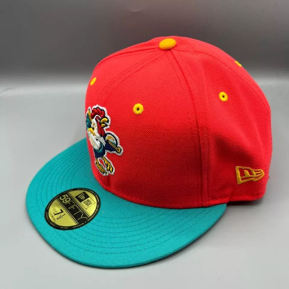 New Era Delmarva Shorebirds Hat Men 7 1/2 MiLB Fitted Cap New Size ONE SIZE - 2 Thumbnail