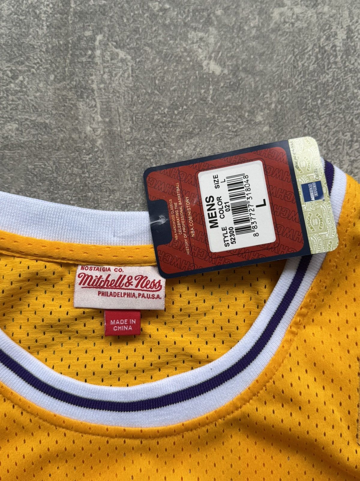 Mitchell & Ness NEW Kobe Bryant Rookie Mitchell & Ness Jersey Size US L / EU 52-54 / 3 - 6 Thumbnail