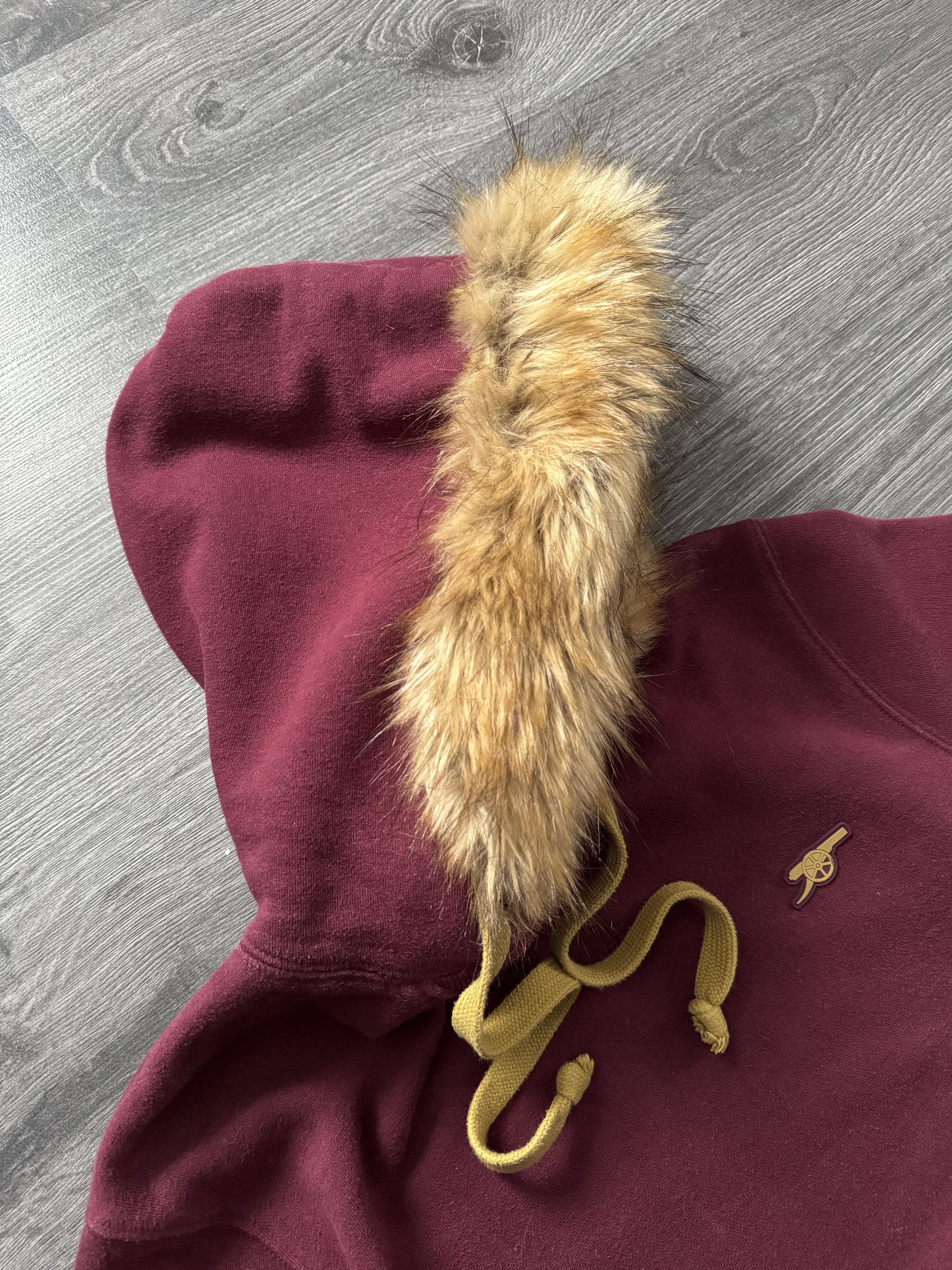Other Arsenal FC Y2K Fur Hoodie LGB i6w9 style Size US M / EU 48-50 / 2 - 7 Thumbnail