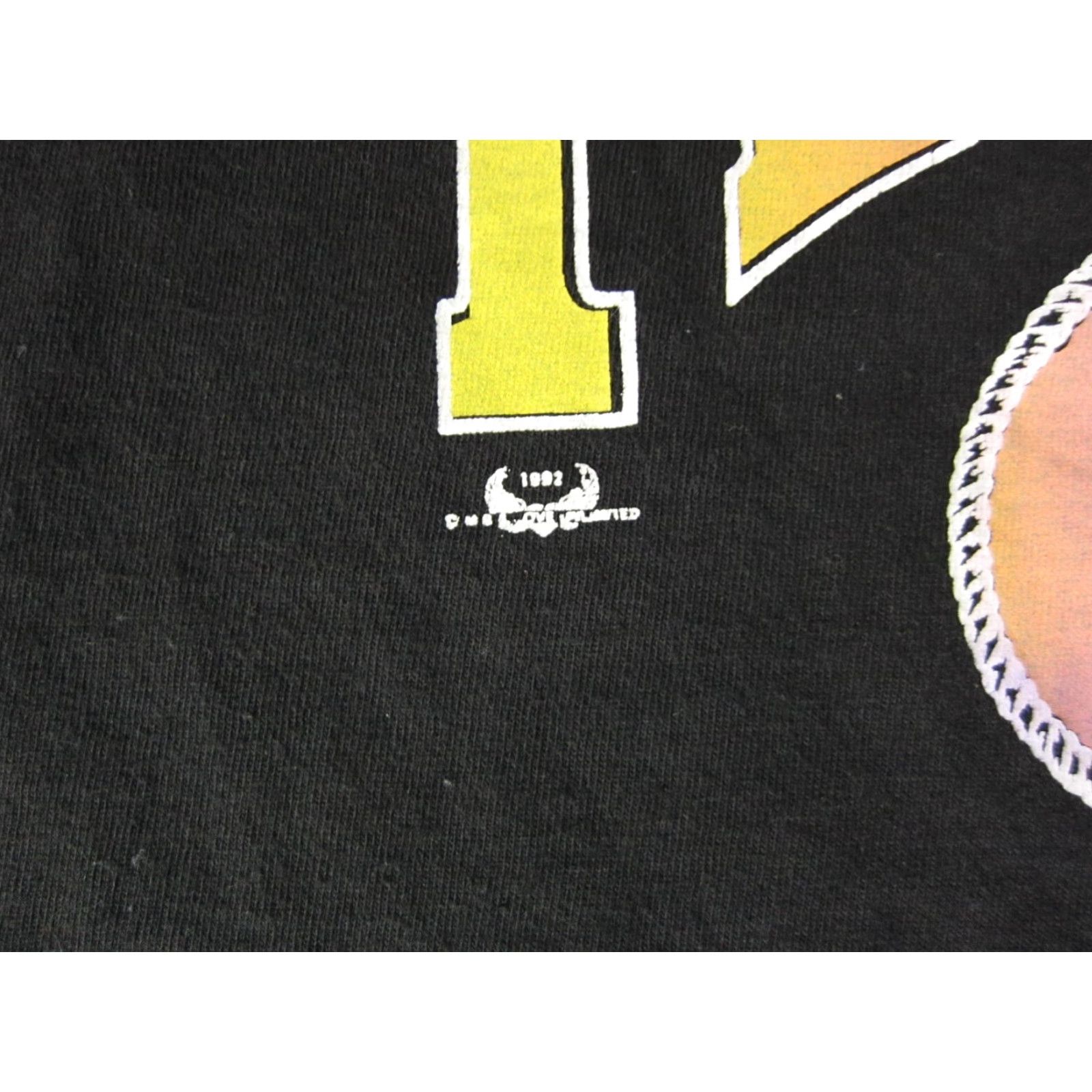 Vintage VINTAGE Oneita Florida Shirt XL Black Crew Neck Short Sleeve T-Shirt 80s 90s Mens Made in USA Single Stitch Size US XL / EU 56 / 4 - 4 Thumbnail