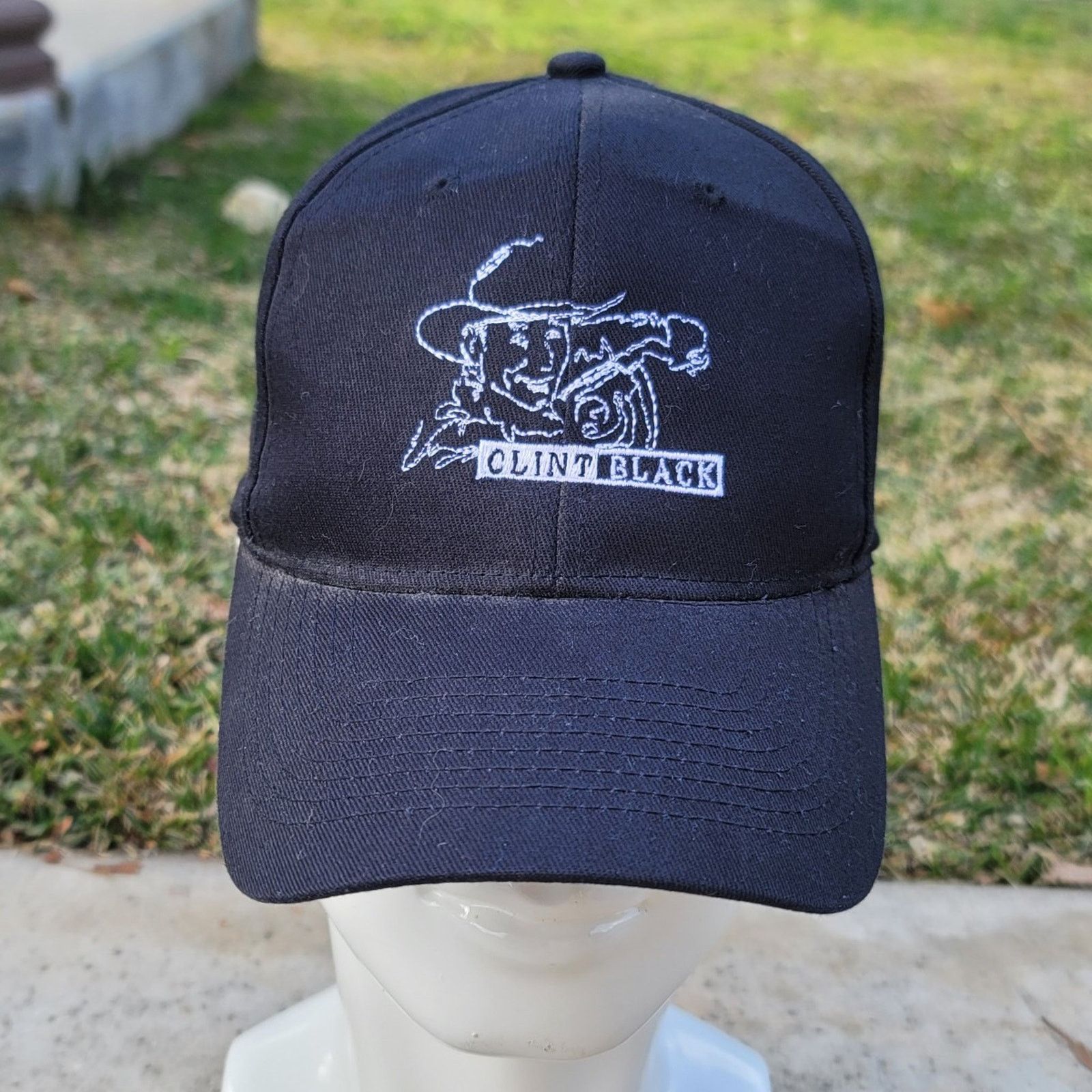 The Unbranded Brand Vtg Clint Black Concert Snapback Hat Country Music Size ONE SIZE - 2 Thumbnail