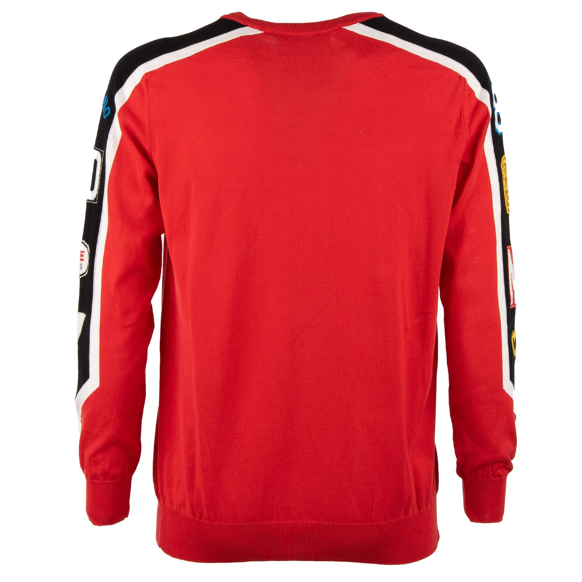 Moschino o1y0225 Logo Sweater in Multicolor Size US M / EU 48-50 / 2 - 5 Thumbnail