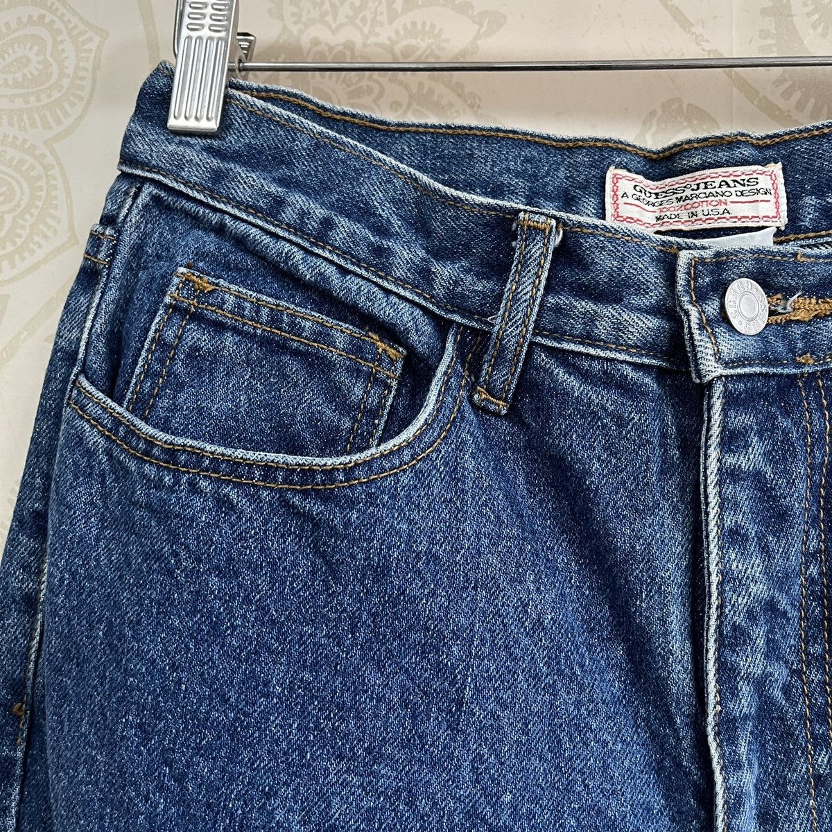 Guess × Seditionaries Vintage Flare GUESS Boot Cut Leg 1990s USA Denim Size US 30 / EU 46 - 6 Thumbnail