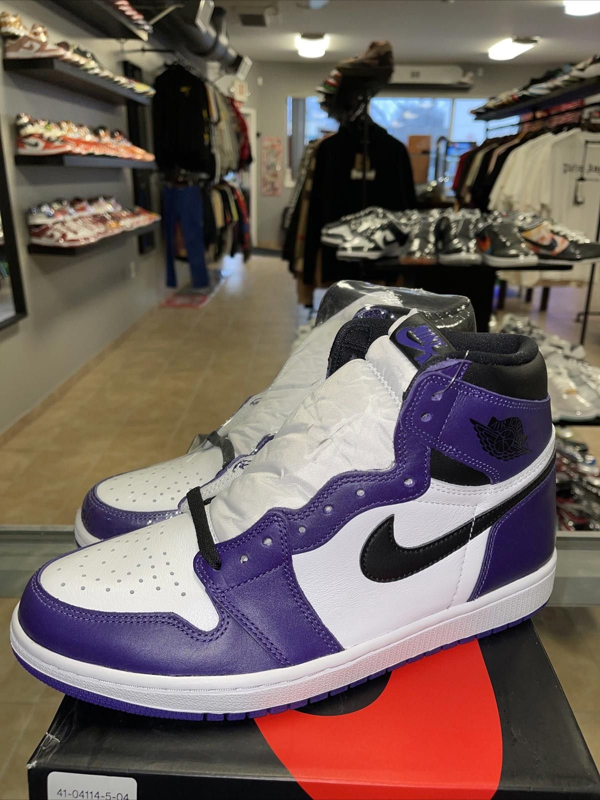 Size 11 - Air Jordan 1 Retro High Court Purple White MENS