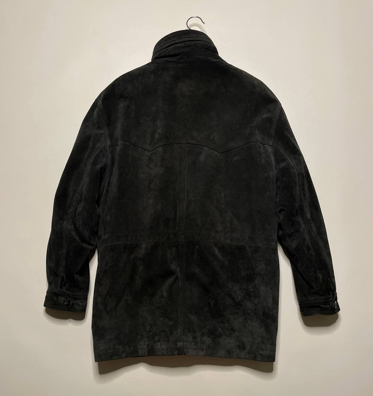 Vintage × Yves Saint Laurent Vintage Yves Saint Laurent Suede Leather Coat Jacket 52 Size US L / EU 52-54 / 3 - 2 Thumbnail