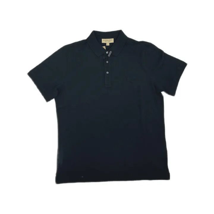 Burberry Burberry Burberry Black Short Sleeve Polo Shirt-2507 Size US XL / EU 56 / 4 - 1 Thumbnail