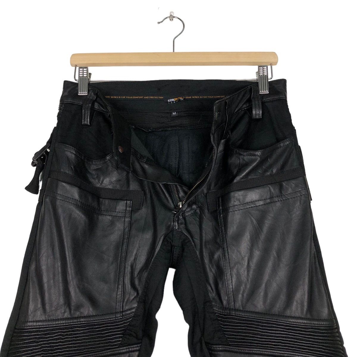 Japanese Brand 🔥Vtg Biker Pants Cargo Pocket Cordura Issey Miyake Size US 30 / EU 46 - 11 Thumbnail