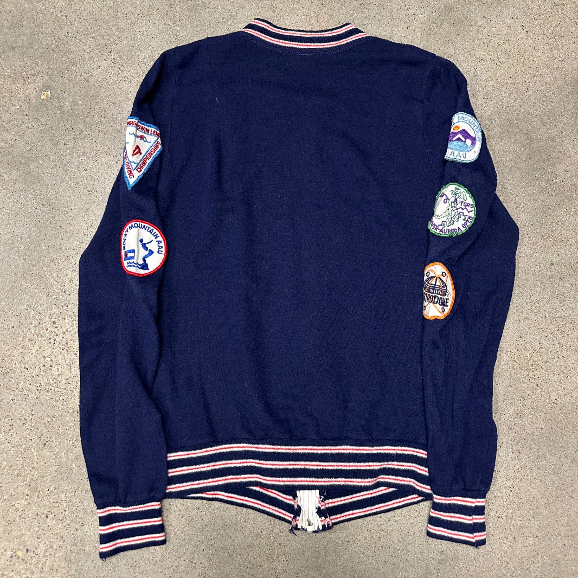Vintage Vintage 60s/70s Montgomery Ward Custom Sport Patch Zip Up Ja Size US S / EU 44-46 / 1 - 6 Thumbnail