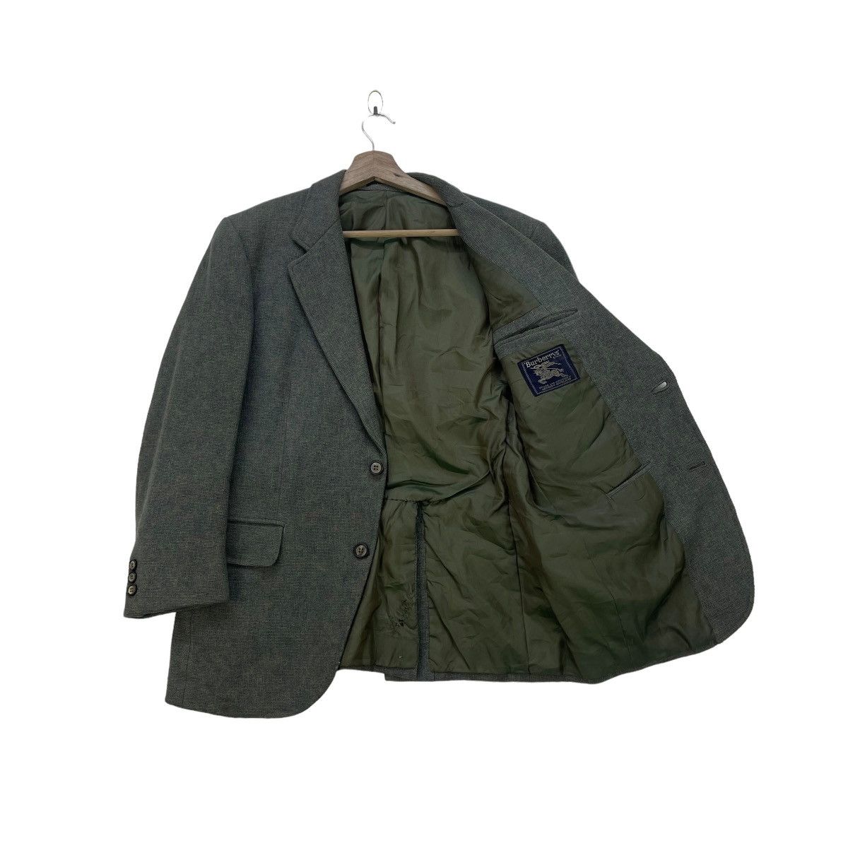 Burberry Rare Vintage Burberry England Hand Tailored Casual Jacket Size US M / EU 48-50 / 2 - 2 Thumbnail