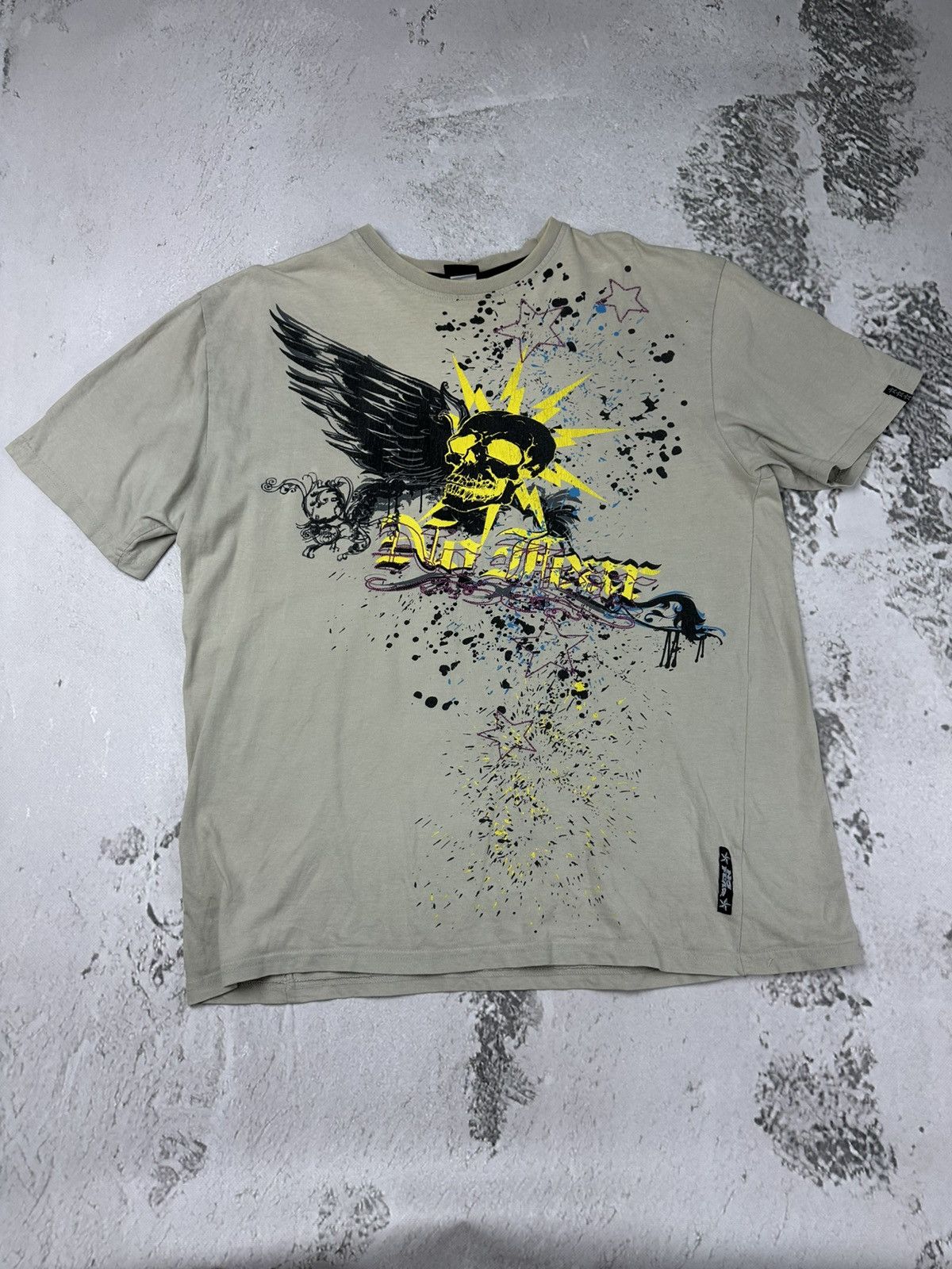No Fear Vintage Y2k No Fear Scream Skull Skate Streetwear Tee Shirt Size US XXL / EU 58 / 5 - 1 Thumbnail