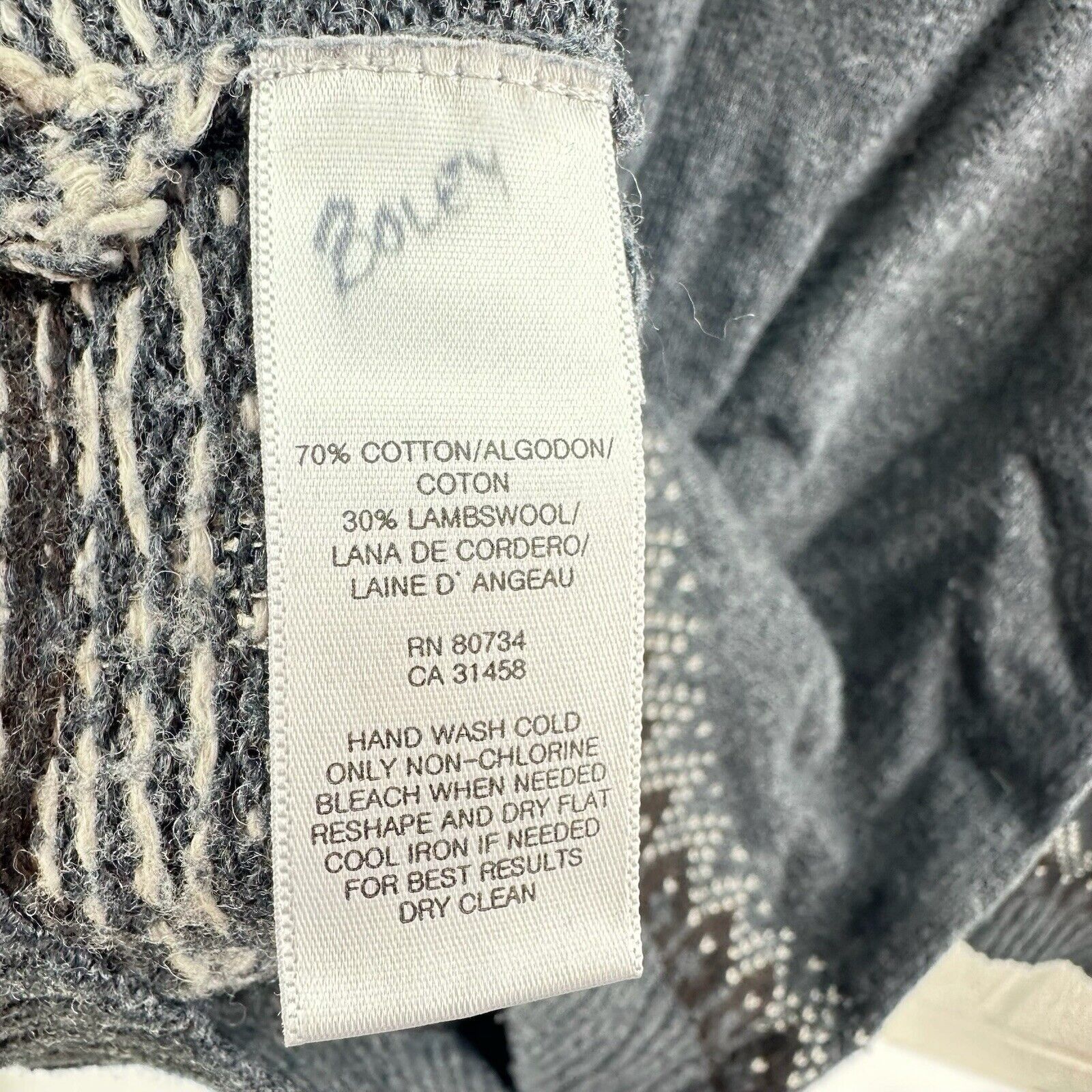 Bcbgmaxazria BCBG Maxazria Vintage Fair Isle Jumper Gray Lambswool XS/S Size XS / US 0-2 / IT 36-38 - 7 Thumbnail