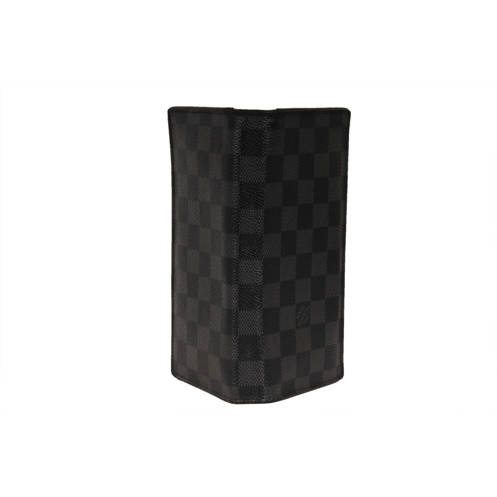 Louis Vuitton Brazza Long Wallet Black Damier Graphite 16 Canvas - 02347 Size ONE SIZE - 18 Thumbnail