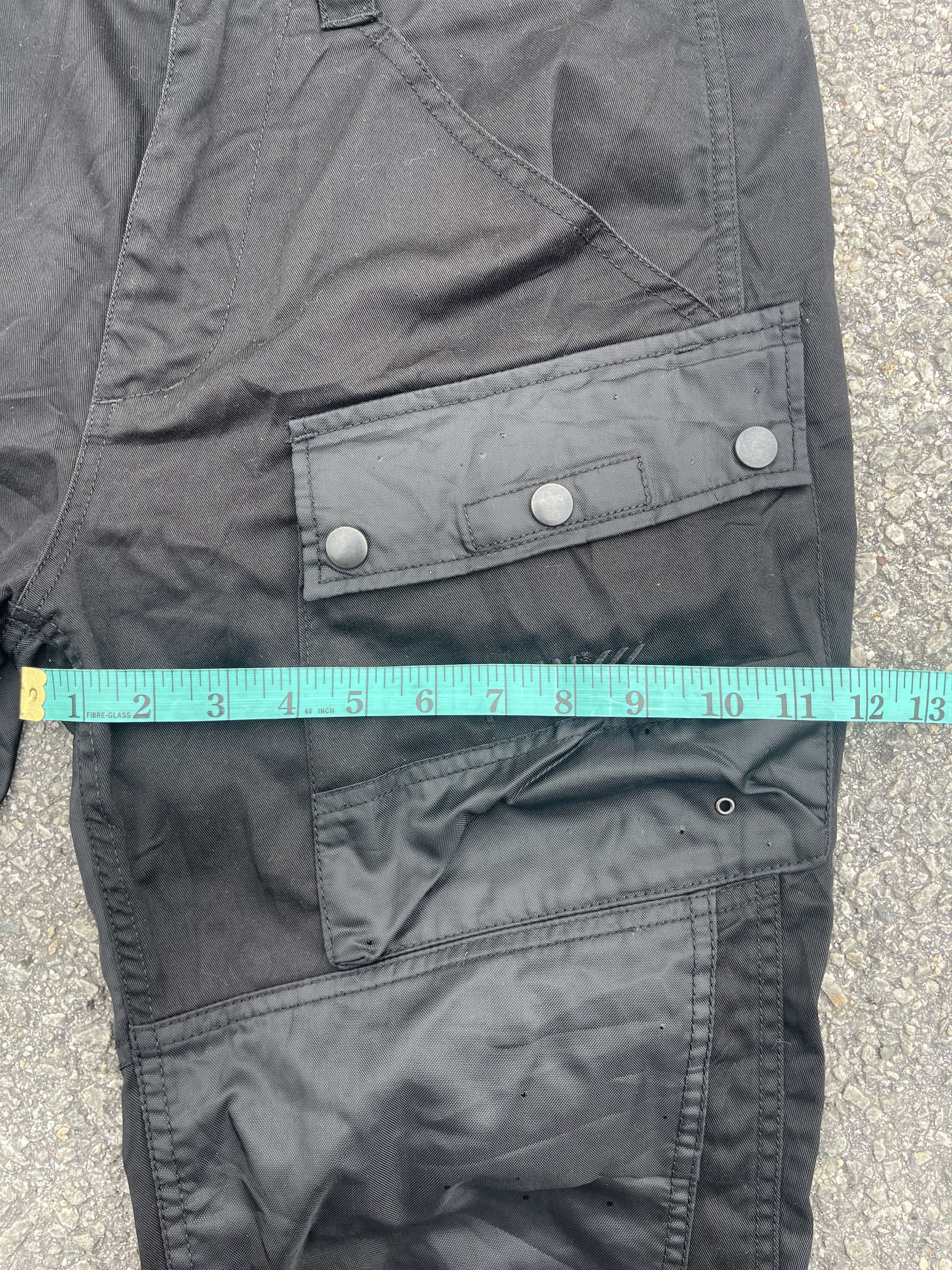 Le Grande Bleu (L.G.B.) Black Tactical Multipocket PDW Trousers Combat Size US 32 / EU 48 - 9 Thumbnail