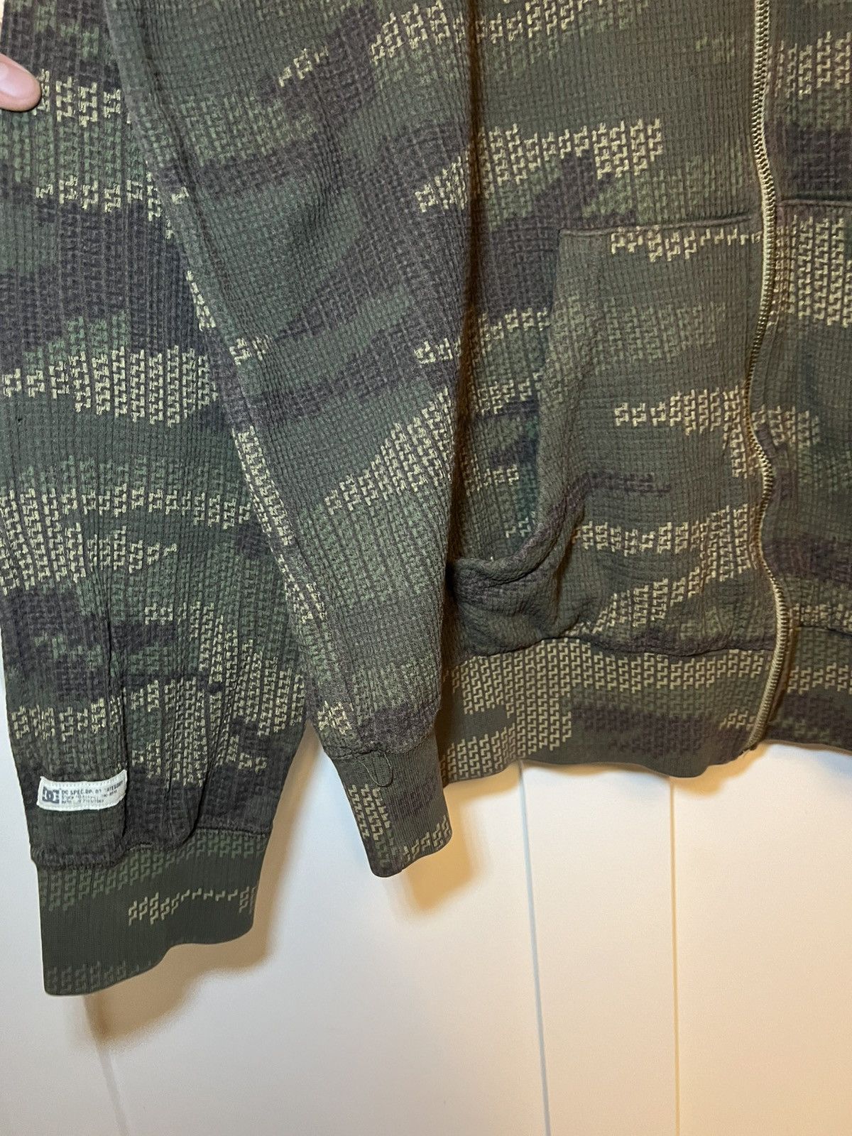 DC Vintage DC thermal digital camo zip-up hoodie Size US XL / EU 56 / 4 - 7 Thumbnail
