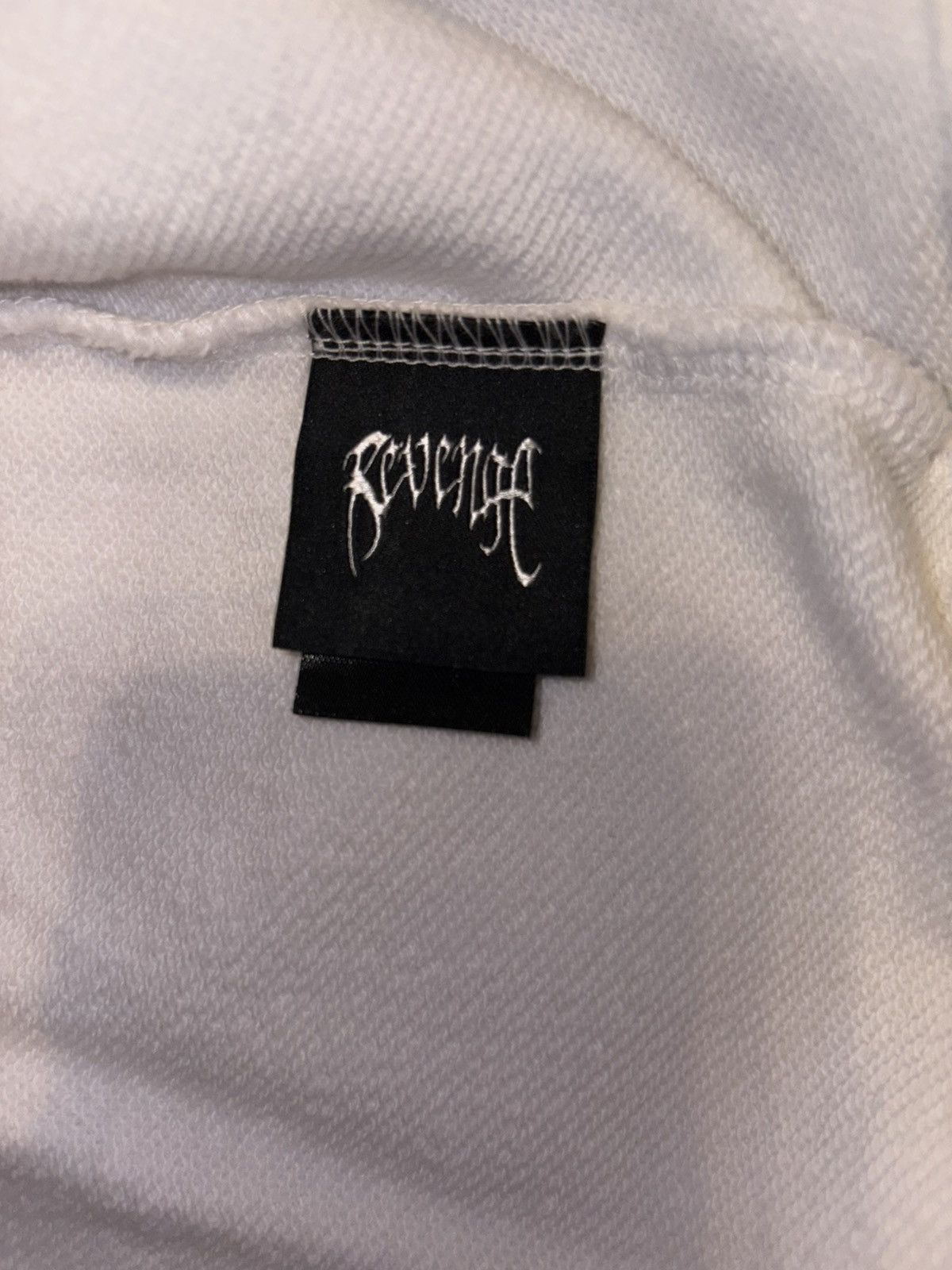 Revenge Revenge white prison tattoo zip hoodie Size US L / EU 52-54 / 3 - 10 Thumbnail