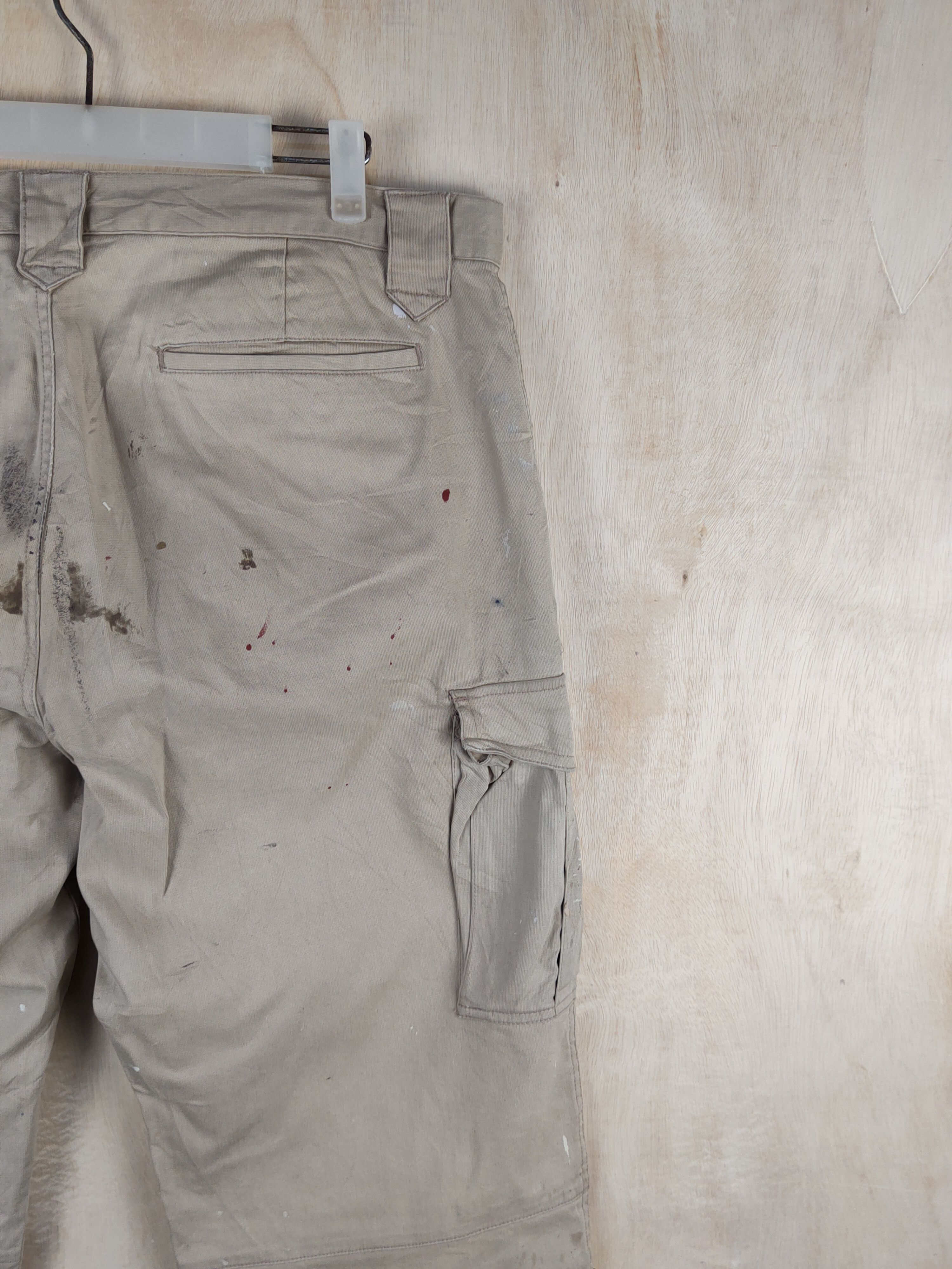Japanese Brand Japanese Brand Beige Multipocket Tactical Cargo Pants #S2408 Size US 38 / EU 54 - 10 Thumbnail