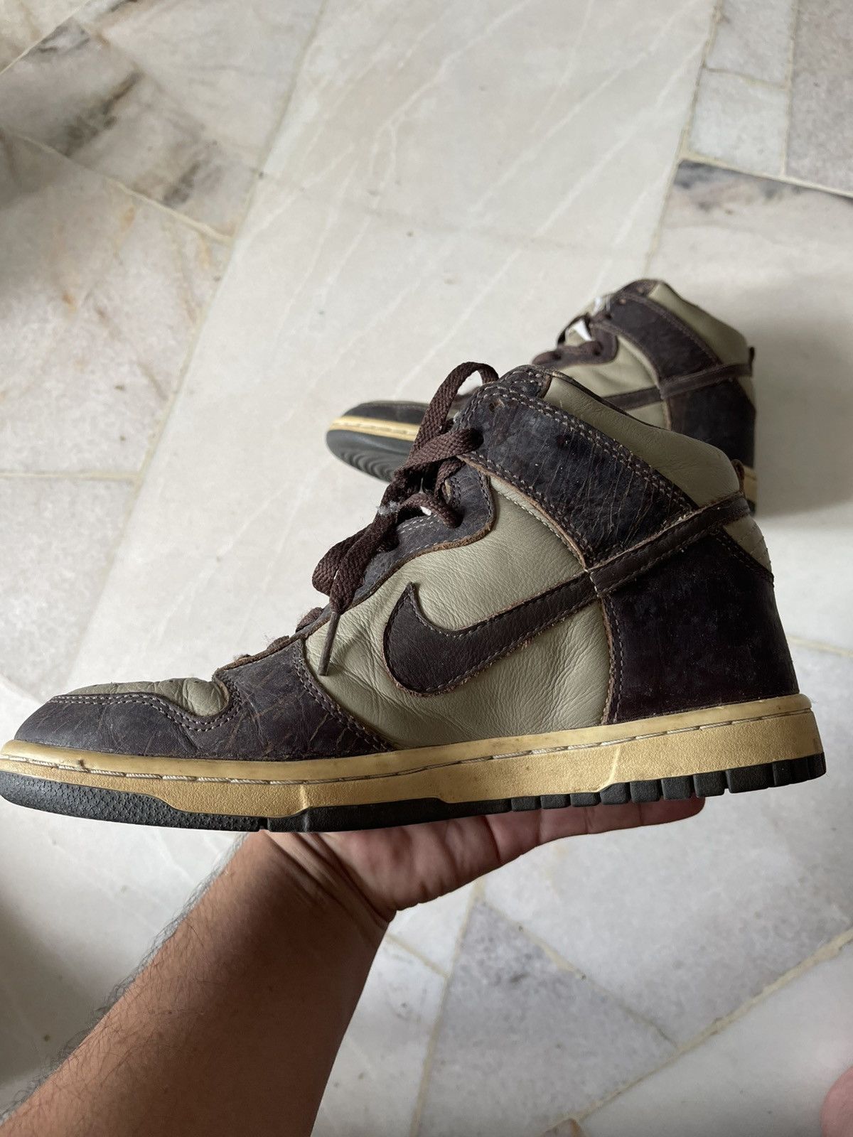 Nike Nike Dunk Khaki Brown Size US 8 / EU 41 - 3 Thumbnail