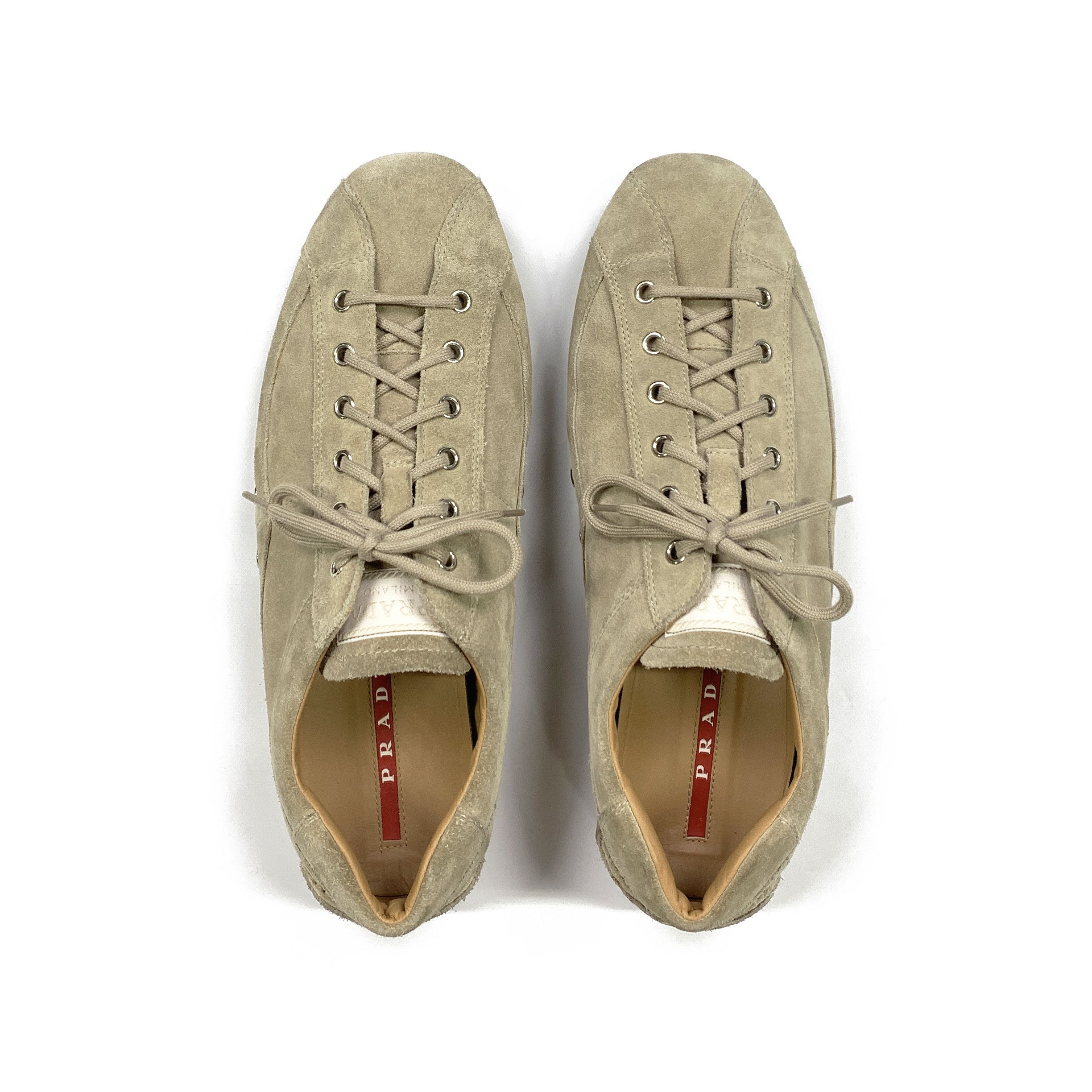 Prada Suede Car / Driving Shoes Size US 9.5 / EU 42-43 - 4 Thumbnail