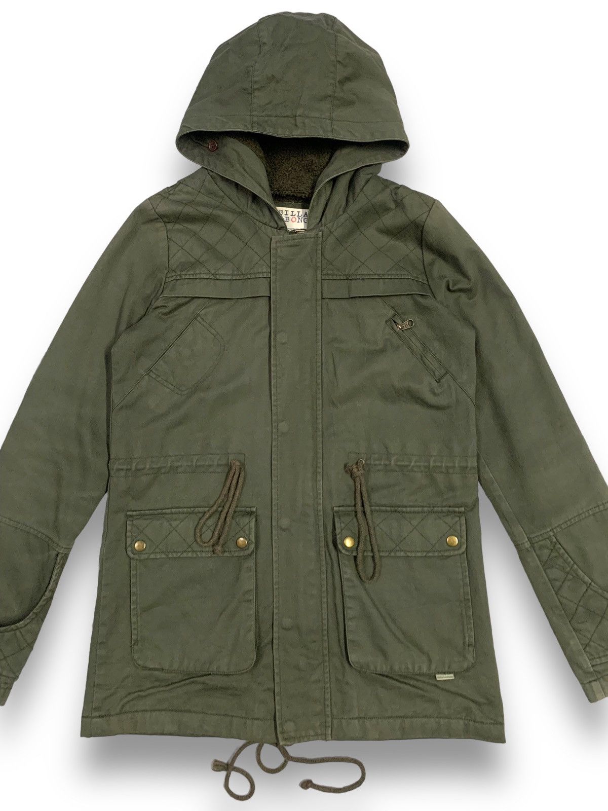 Billabong Vintage Billabong Military Anorak Parka Field Jacket Size US S / EU 44-46 / 1 - 4 Thumbnail