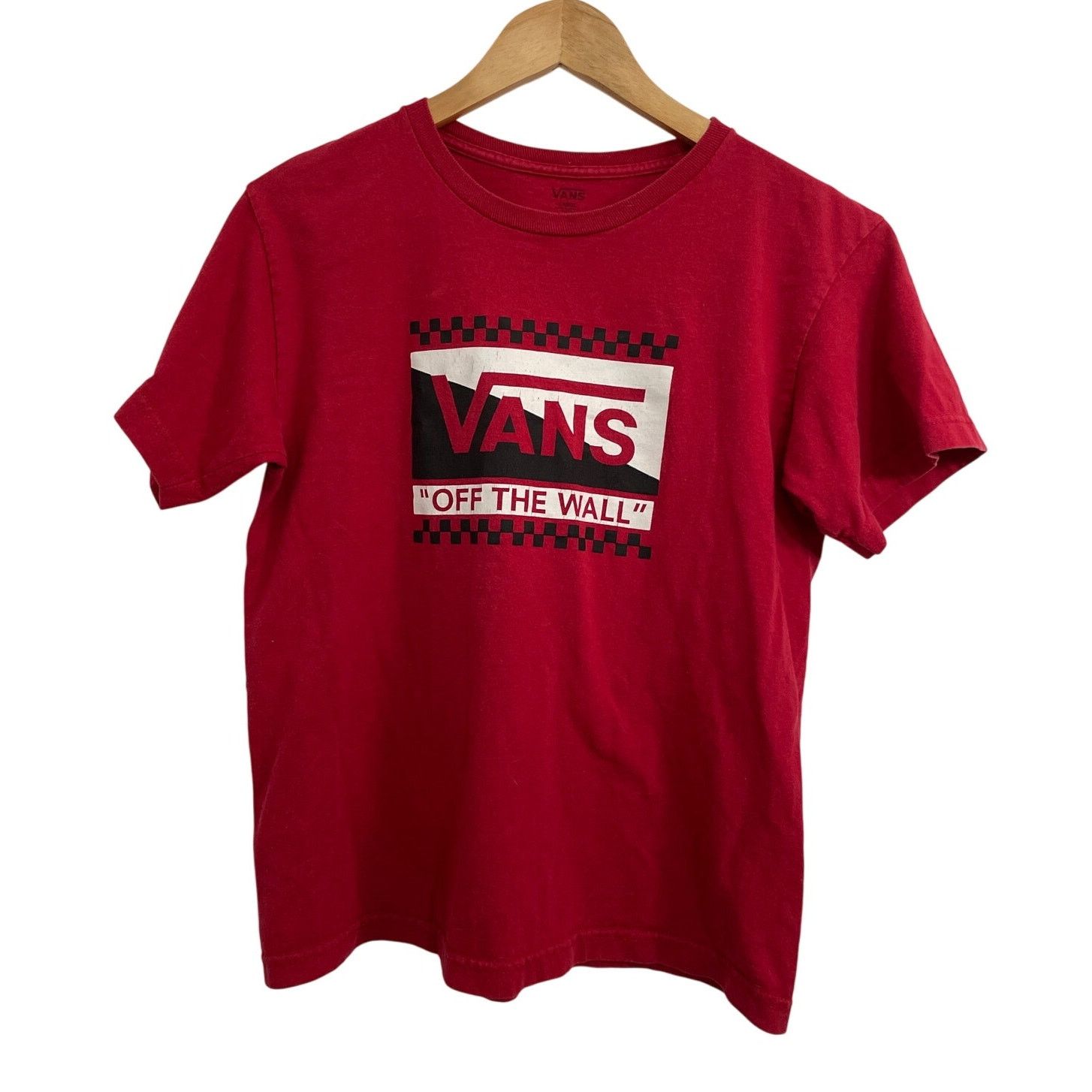 Vans Vans “Off the Wall” Youth Tee Shirt Short Sleeve Red Large Size US L / EU 52-54 / 3 - 1 Thumbnail
