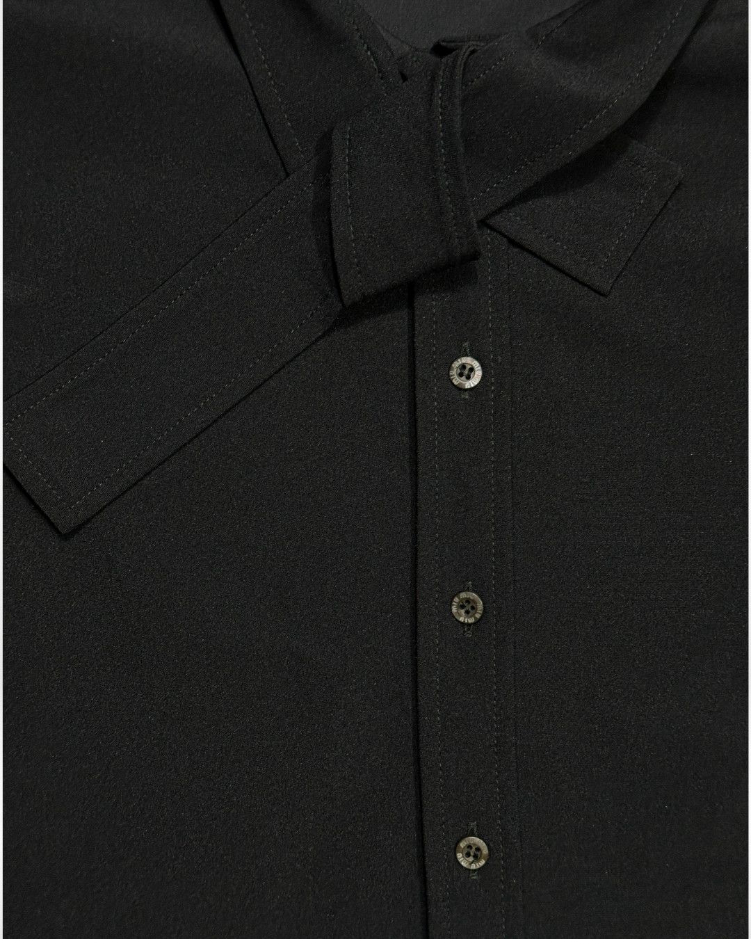 Miu Miu FW2001 Ribbon Neck Tech Shirt Size M / US 6-8 / IT 42-44 - 4 Thumbnail