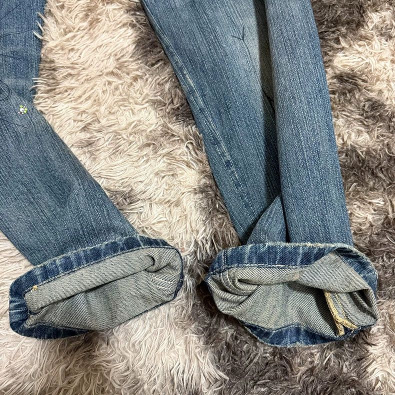 Balenciaga Balenciaga size xs Mud-dyed doodles and rhinestone jeans 2 Size US 28 / EU 44 - 6 Thumbnail