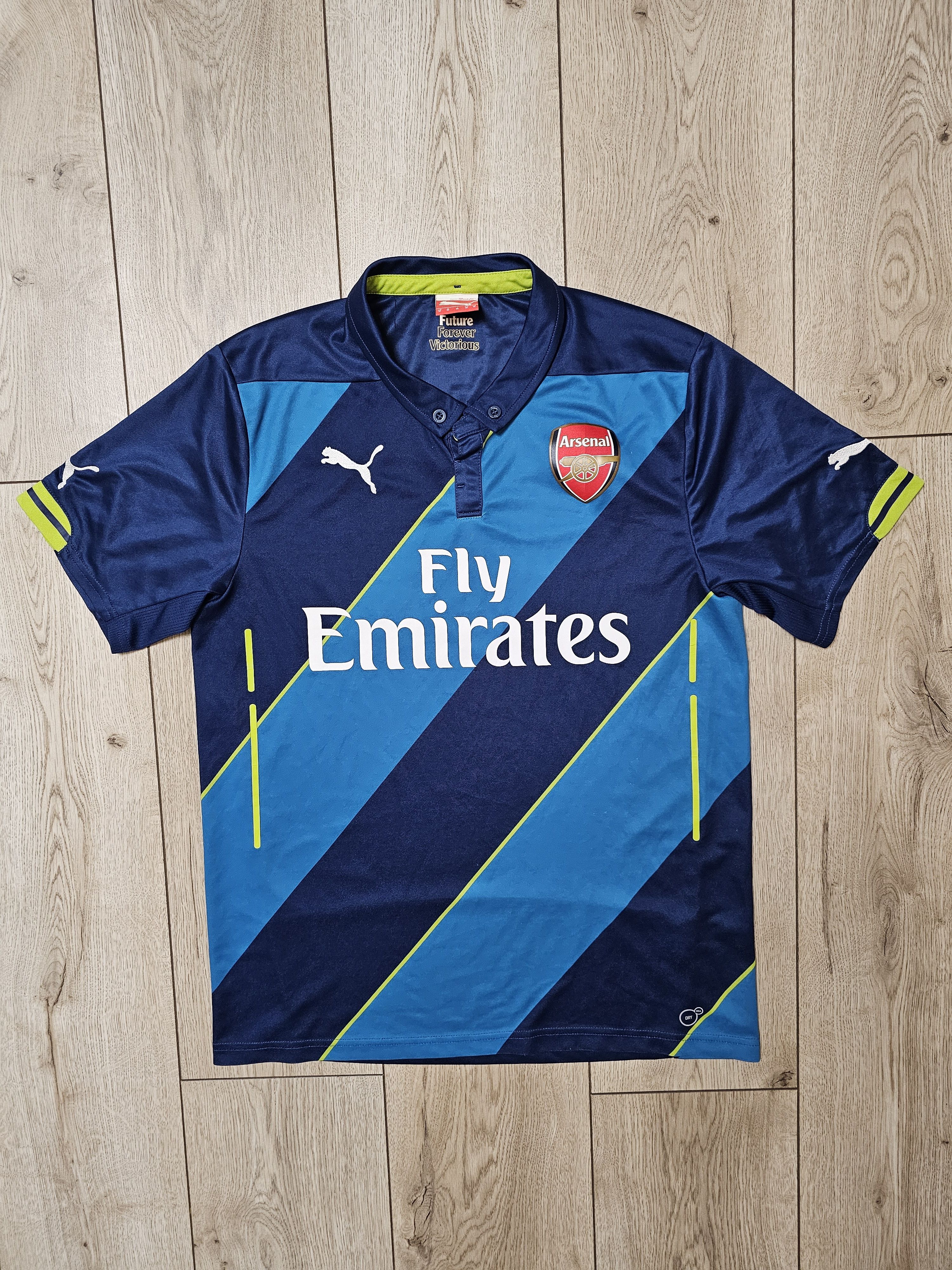 Puma ARSENAL 2014 2015 THIRD FOOTBALL SHIRT SOCCER JERSEY Size US M / EU 48-50 / 2 - 1 Thumbnail