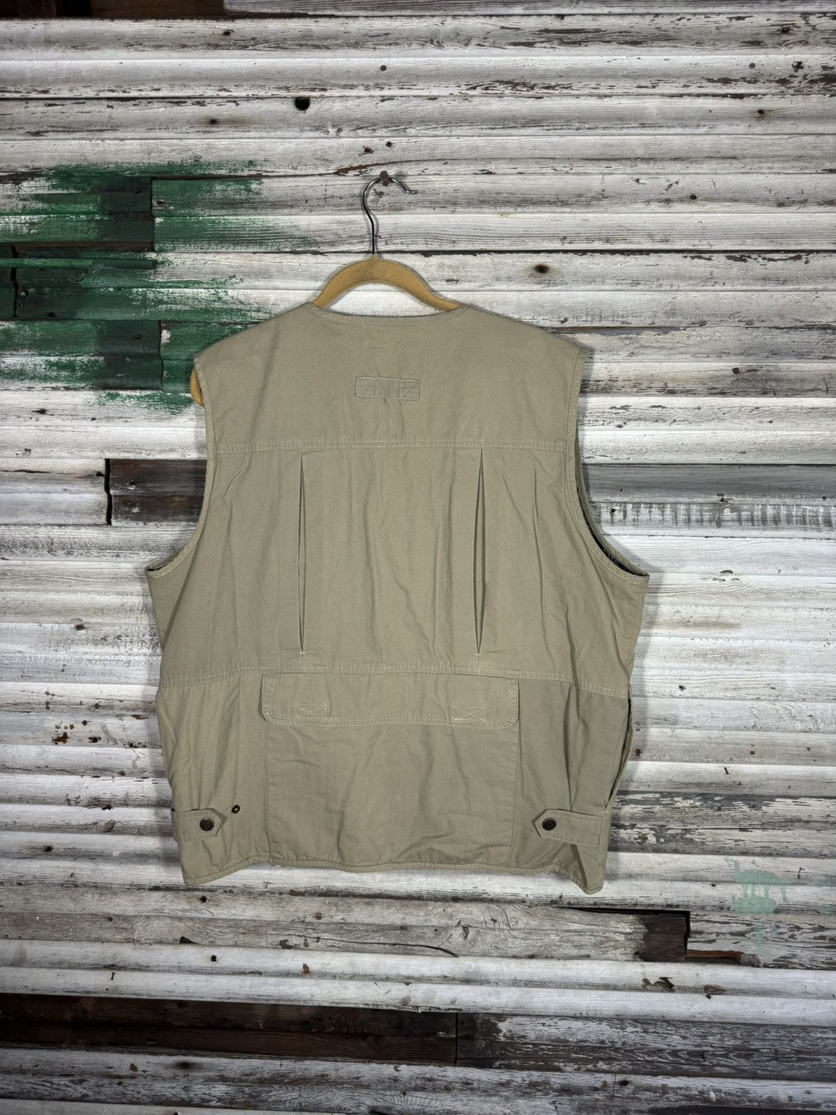 Marlboro × Marlboro Classics × Vintage Vintage Marlboro Classics Plaid Lined Fishing Vest Size US XL / EU 56 / 4 - 3 Thumbnail
