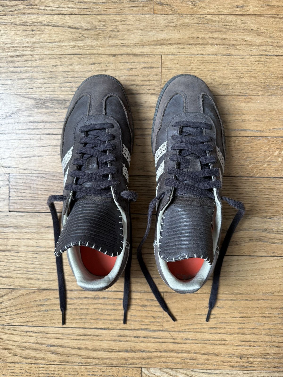 Adidas × Wales Bonner Wales Bonner x adidas Samba Core Black leather 2020 9 Size US 9 / EU 42 - 2 Thumbnail