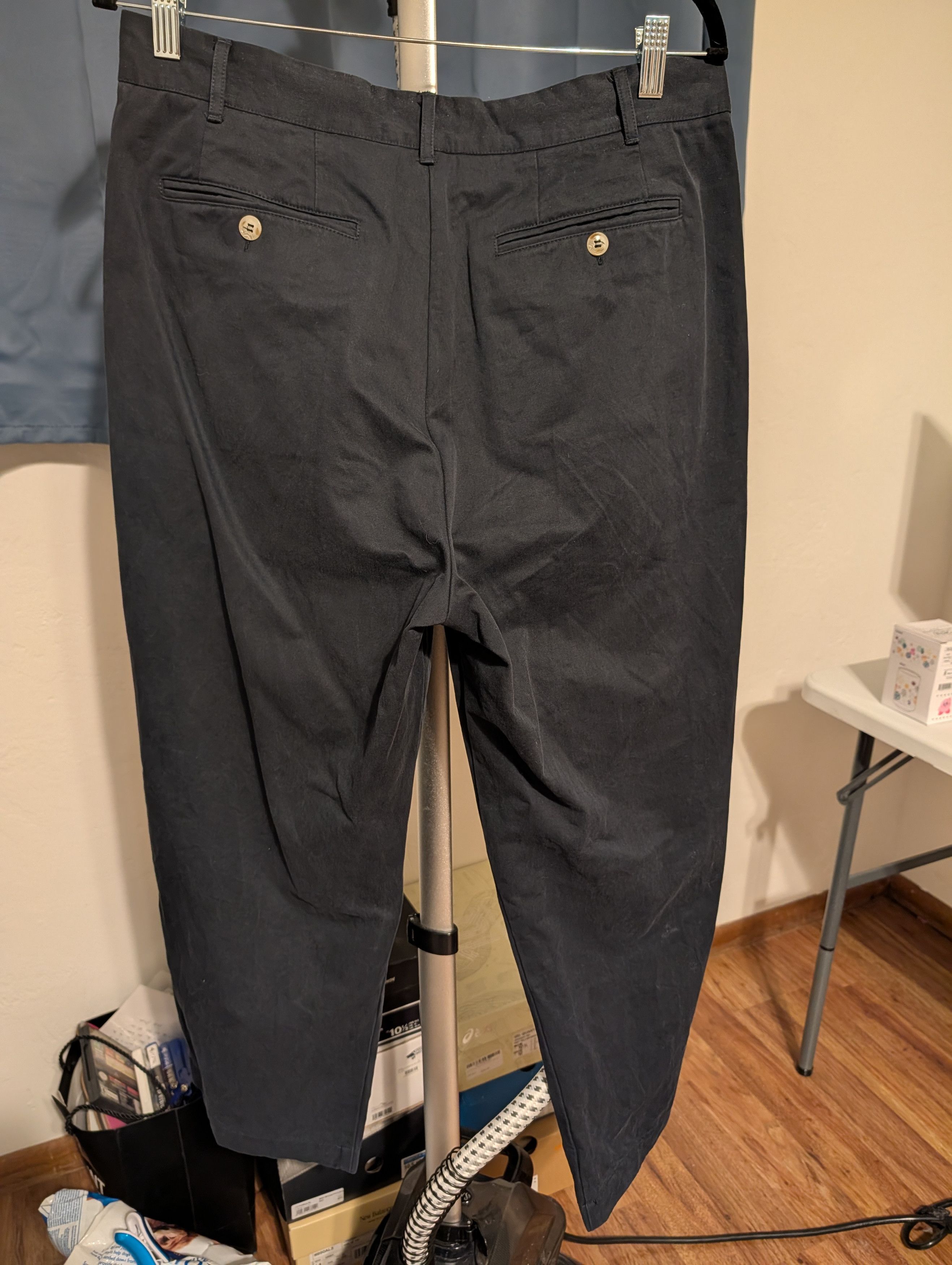 Brother Brother Double Pleated Trouser Size US 33 - 2 Thumbnail