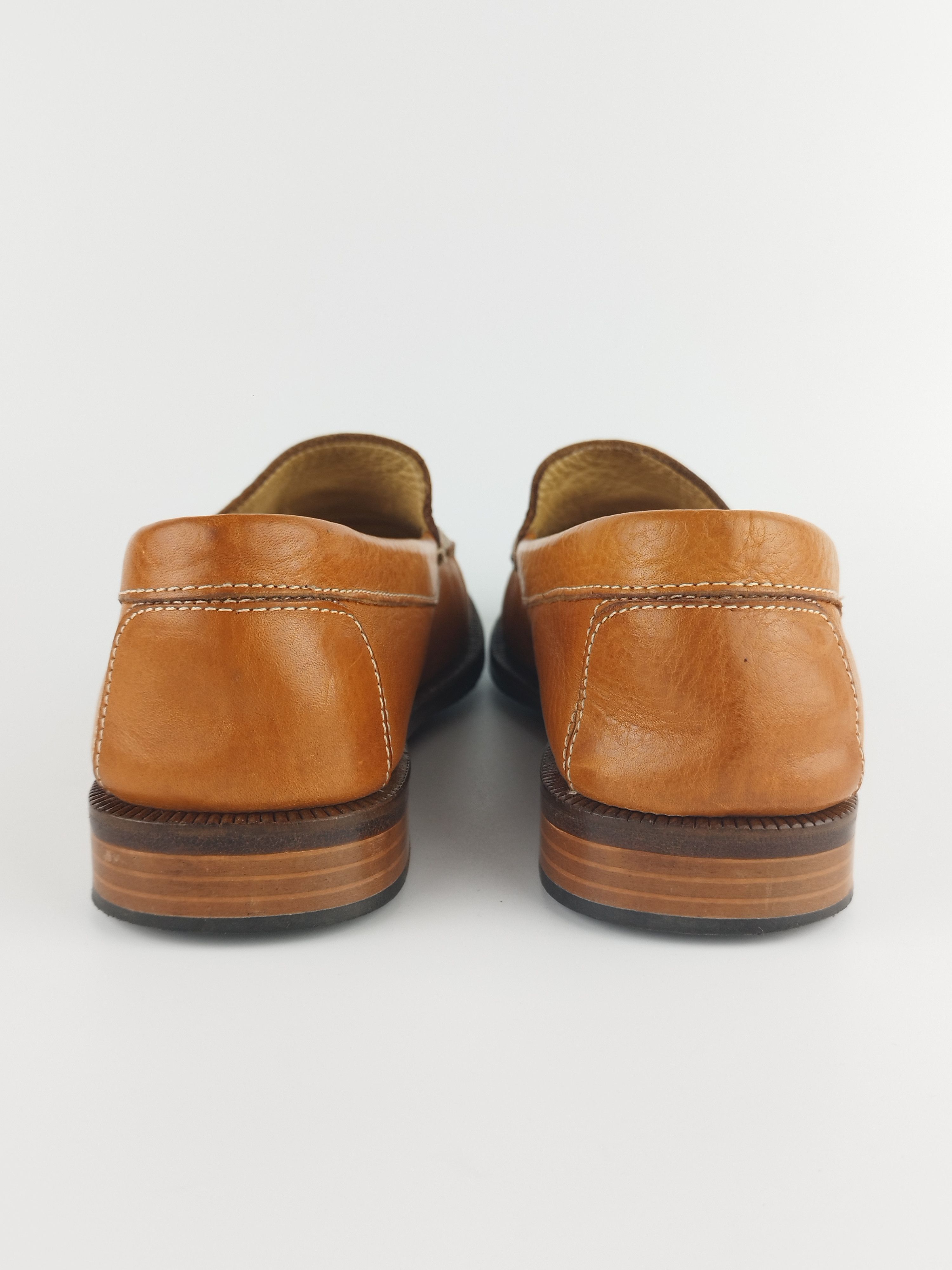 Aigner Aigner leather Moccassins in brown leather Size US 7 / IT 37 - 6 Thumbnail