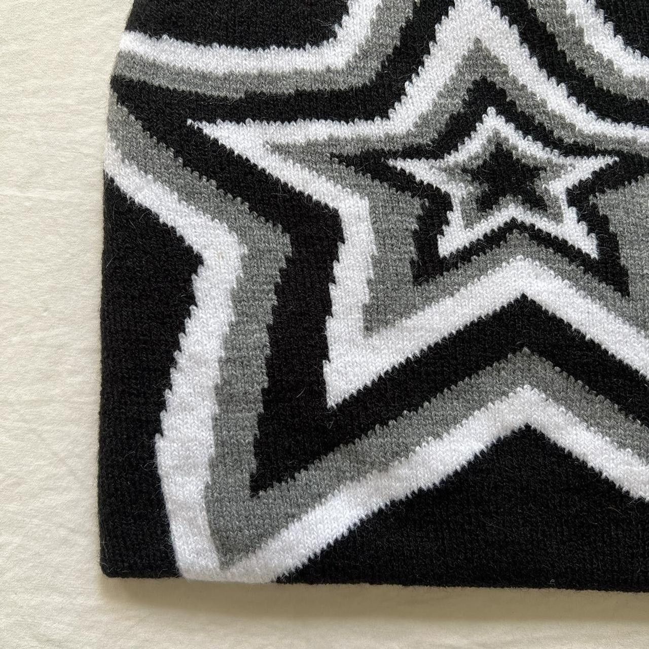 Other y2k style grunge punk black and grey star design Size ONE SIZE - 5 Thumbnail