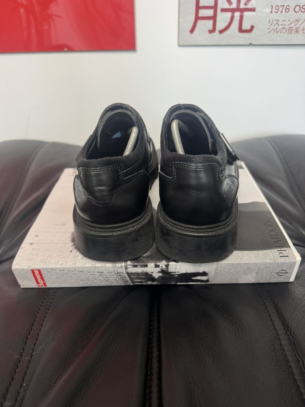 Dockers Vintage 90s Dockers Avant-garde Chunky Leather Boots Derby Size US 9 / EU 42 - 5 Thumbnail
