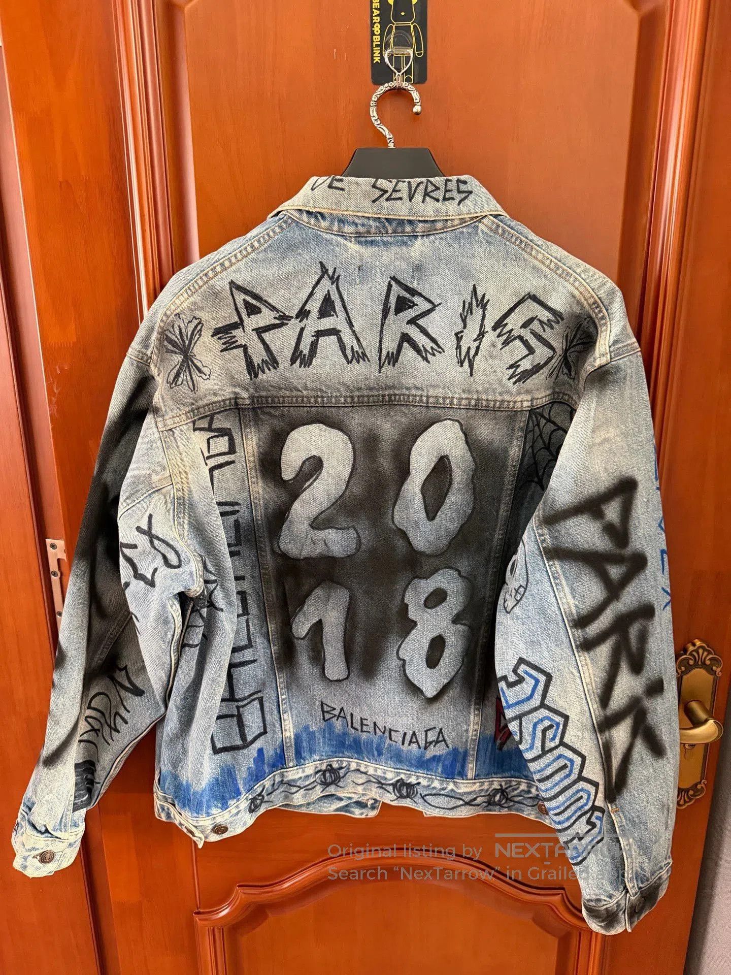 Balenciaga Balenciaga 2018 Paris Limited Denim Jacket. Size US S / EU 44-46 / 1 - 2 Thumbnail