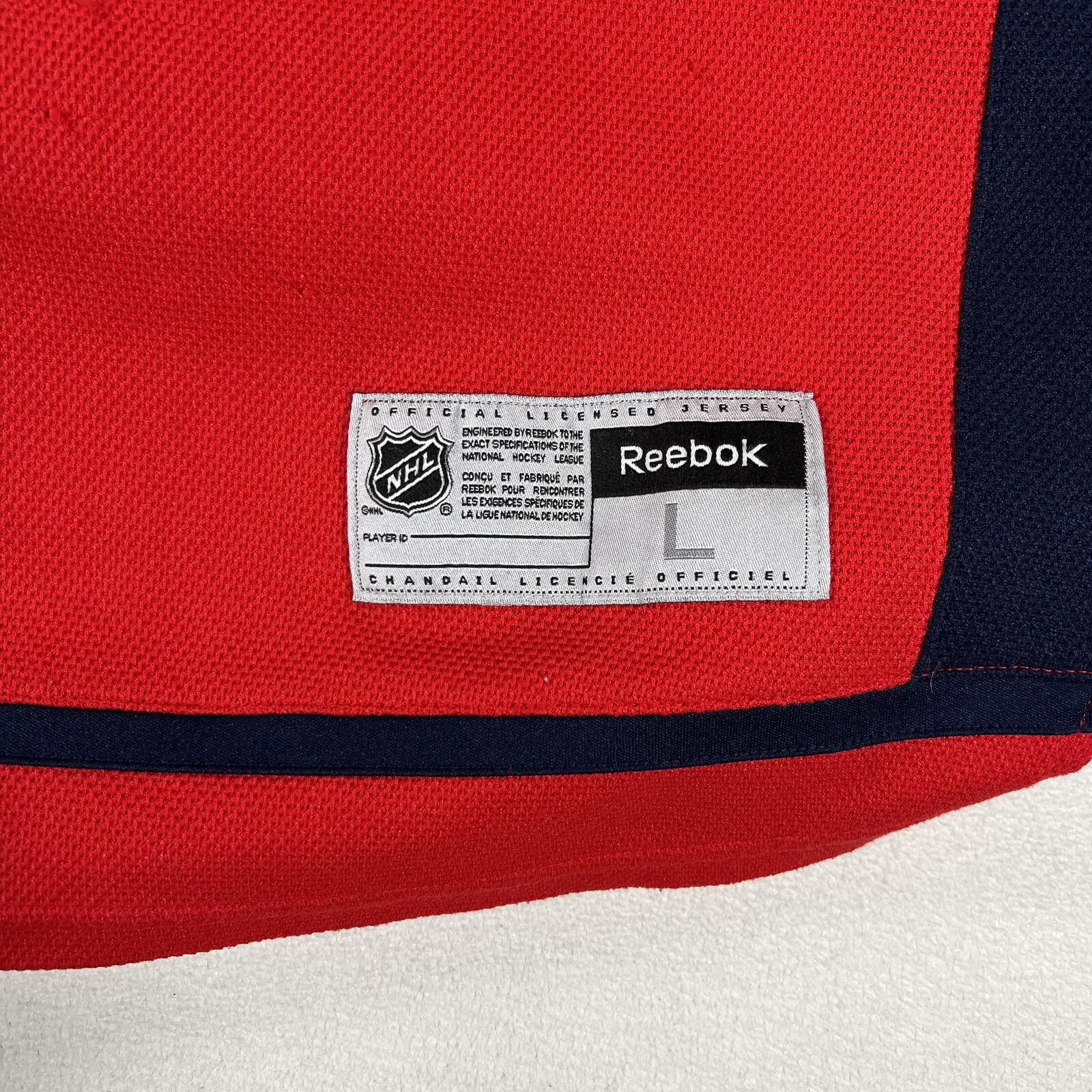Reebok Y2K Reebok Washington Capitols NHL Alex Ovechkin Jersey Size US L / EU 52-54 / 3 - 7 Thumbnail
