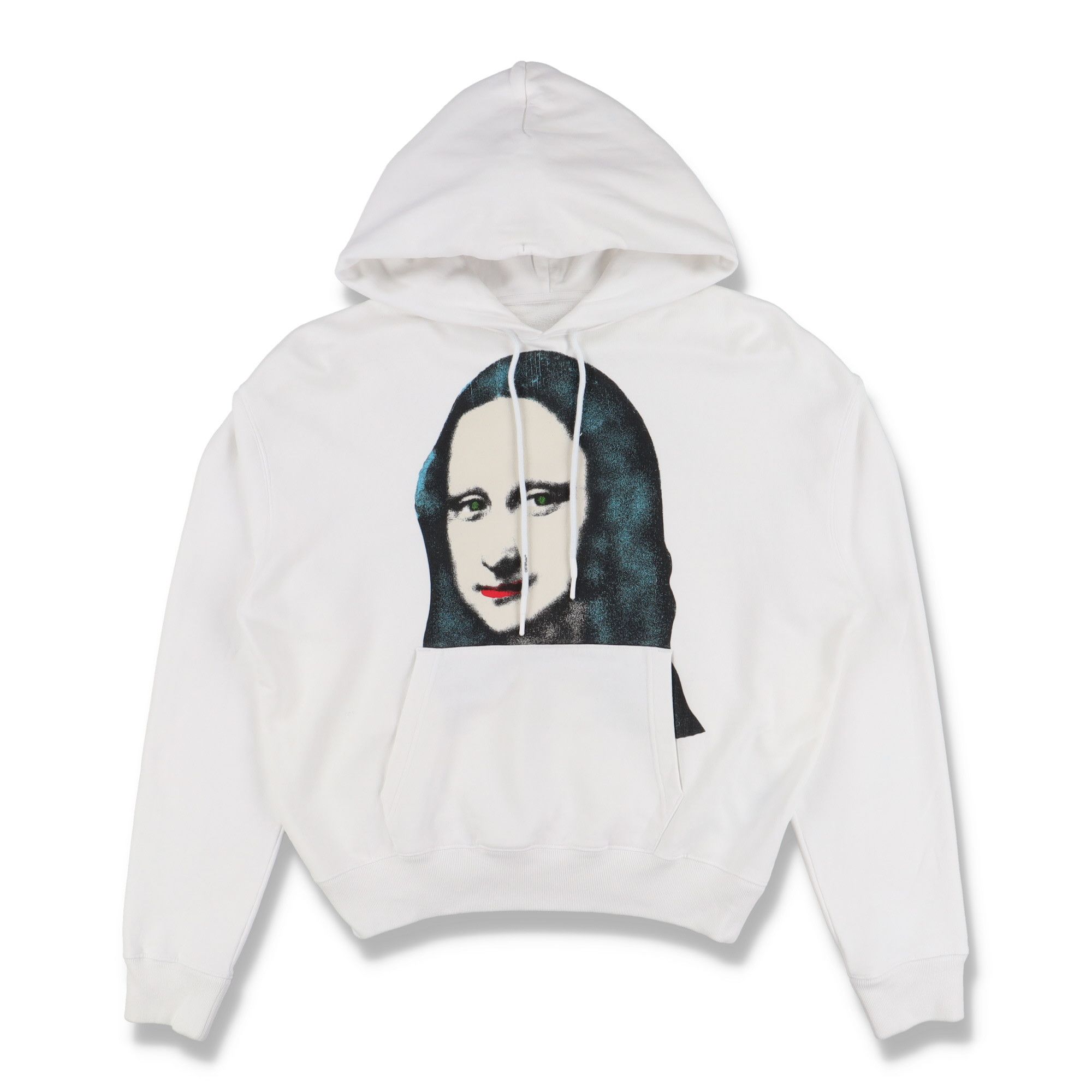Off-White White Pivot Mona Lisa Oversized Hoodie Size XL / US 12-14 / IT 48-50 - 2 Thumbnail