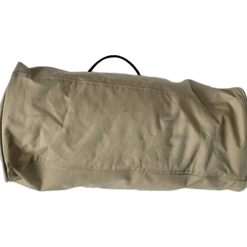 Marc Jacobs Marc Jacob Duffle Bag Khaki Black Leather Trim Double Handle Size ONE SIZE - 8 Thumbnail