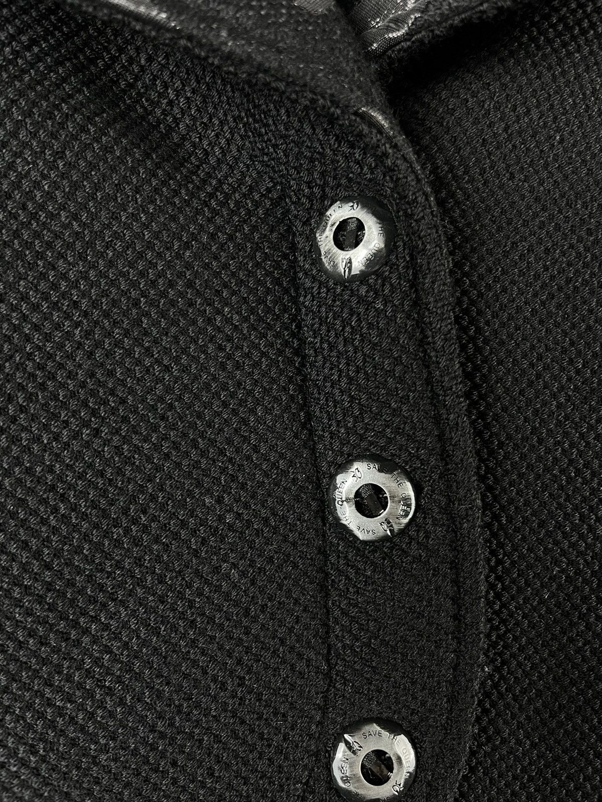 Other Save The Queen! Cropped Avant Garde Textured Wool Jacket Size XL / US 12-14 / IT 48-50 - 6 Thumbnail
