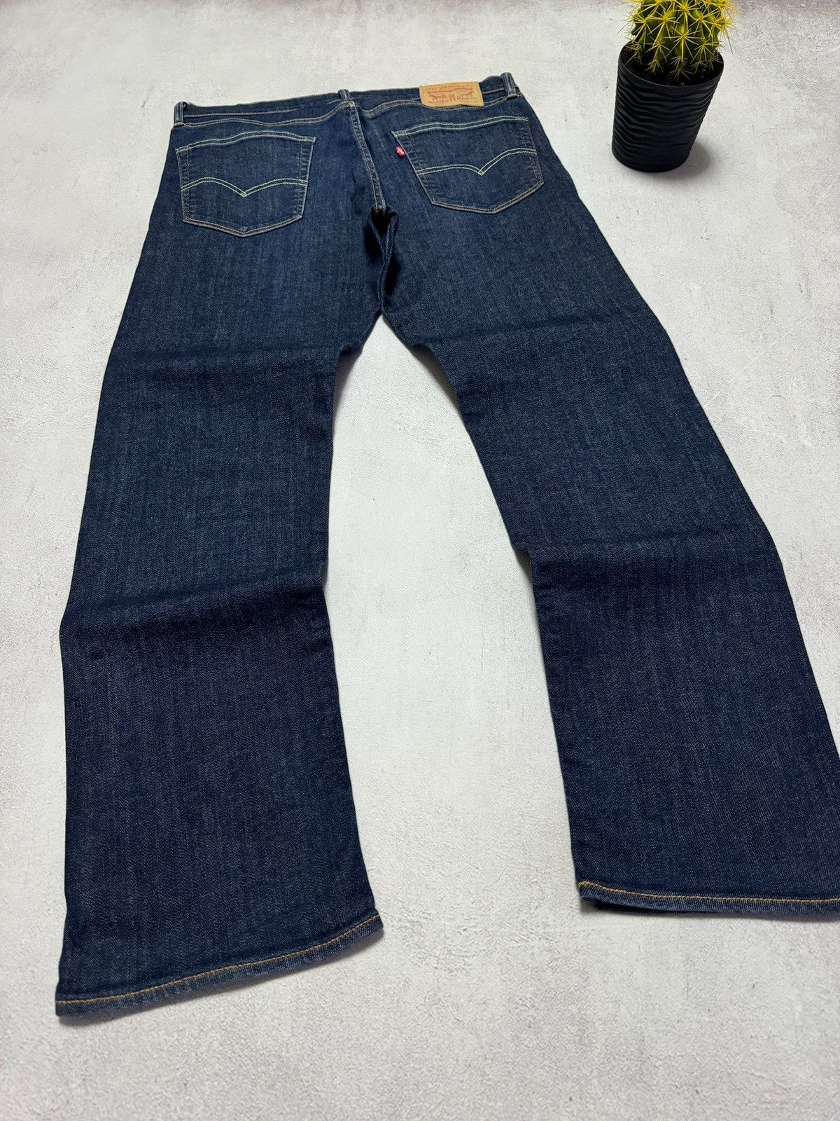 Levi's × Levi's Vintage Clothing Vintage Levis 504 Jeans Denim Pants Straight Baggy 36x32 90s Size US 36 / EU 52 - 2 Thumbnail