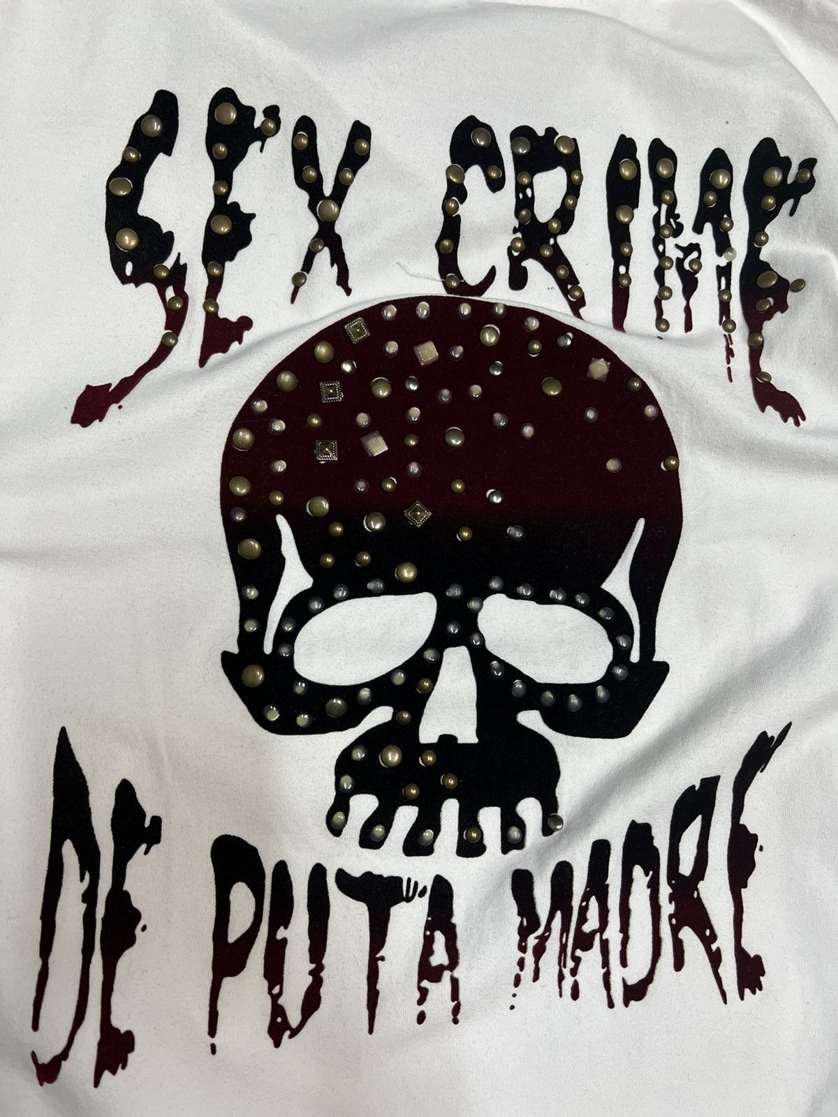 Ed Hardy × Hysteric Glamour × If Six Was Nine Japan RHINESTONES If Six Was Nine Style SKULL LONGSLEEVE Size US M / EU 48-50 / 2 - 6 Thumbnail
