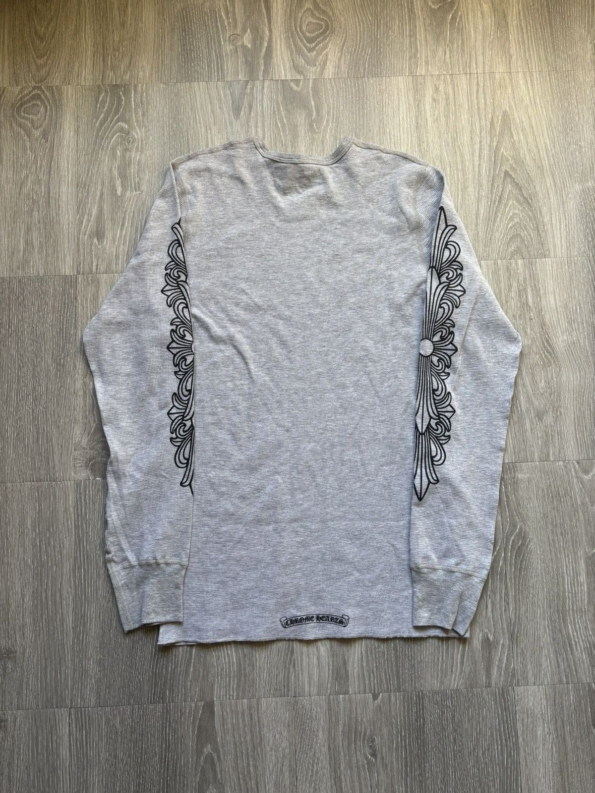 Chrome Hearts Chrome Hearts Floral Thermal Grey Size US L / EU 52-54 / 3 - 3 Thumbnail