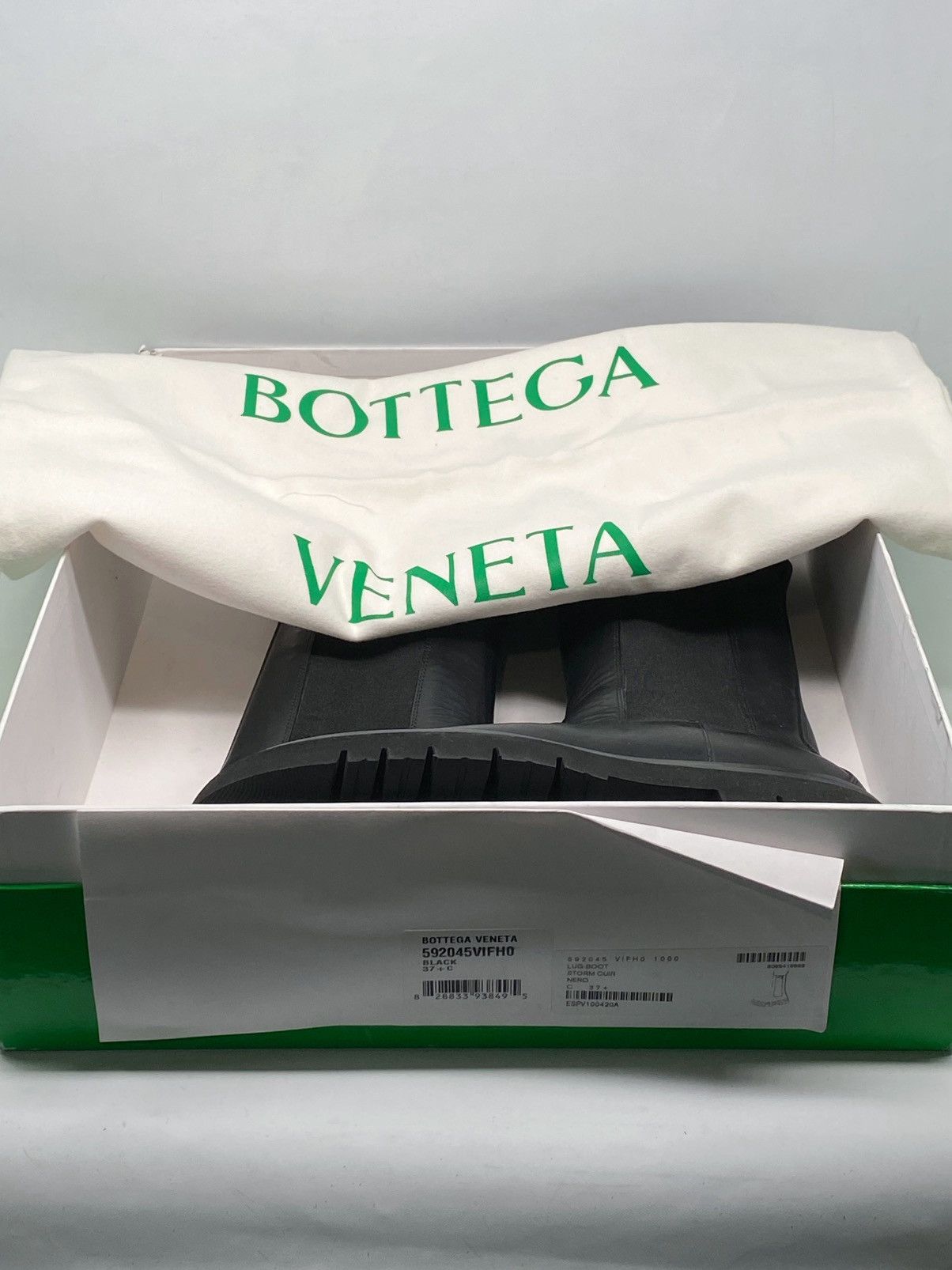 Bottega Veneta Bottega Veneta Lug Sole Leather Boots size 37.5 Size US 7.5 / IT 37.5 - 12 Thumbnail