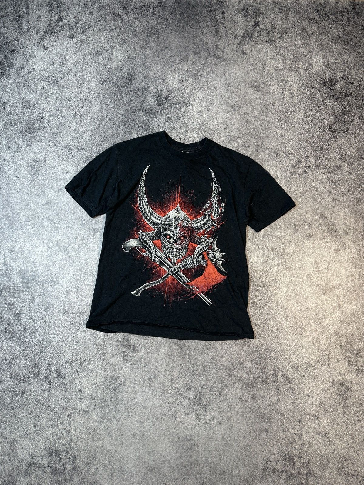 Other Vintage Avant Garde Monster Skull T-shirt Streetwear USA M Size US M / EU 48-50 / 2 - 1 Thumbnail