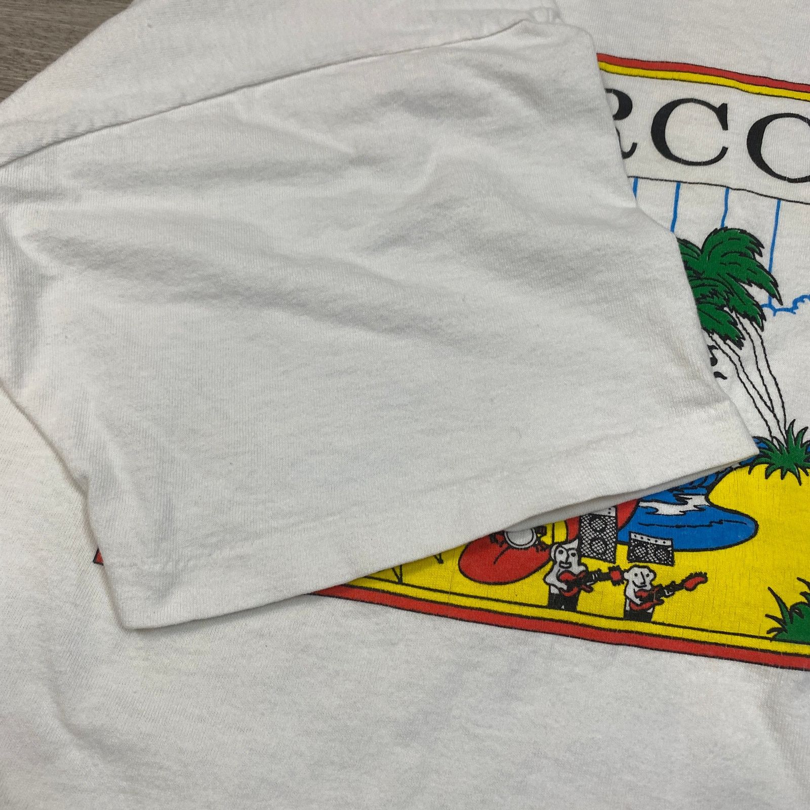 Band Tees × Fruit Of The Loom × Vintage Rare VTG 90s B'Jarco Taxi Driver Band Dr. Demento Shirt XL Size US XL / EU 56 / 4 - 6 Thumbnail