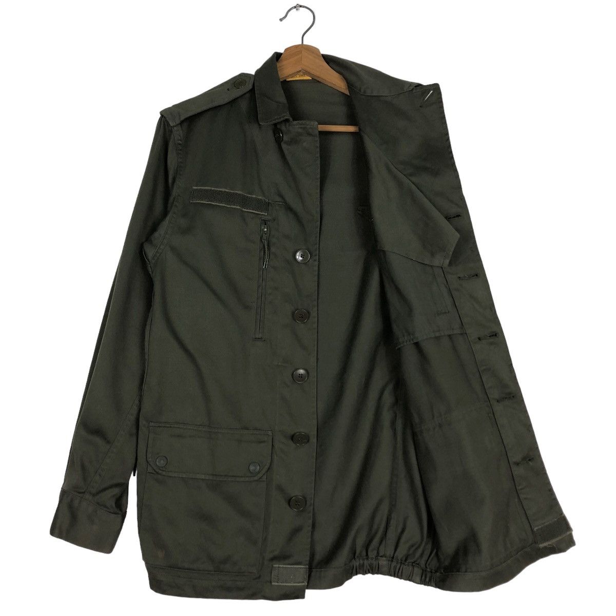 Vintage 🔥Vintage Socovet Bais 1989 Cargo Jacket Military Size US M / EU 48-50 / 2 - 9 Thumbnail
