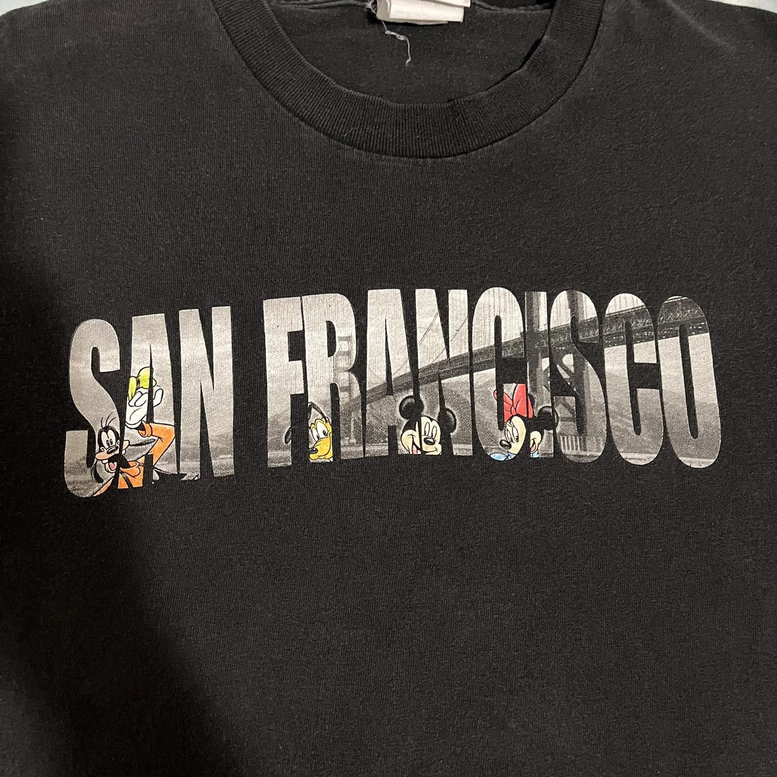 Disney VTG 00s The Disney Store San Francisco BLK Graphic Tee Size US M / EU 48-50 / 2 - 3 Thumbnail