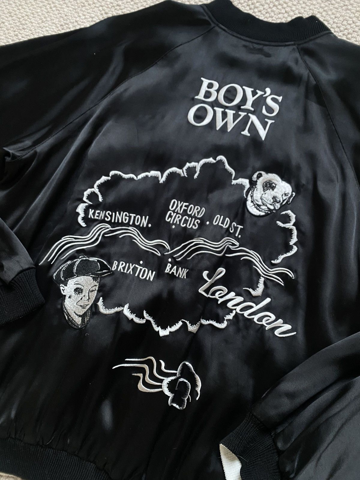 TOGA VIRILIS Toga Virilis × Boy's Own embroidered bomber jacket Size US XL / EU 56 / 4 - 4 Thumbnail