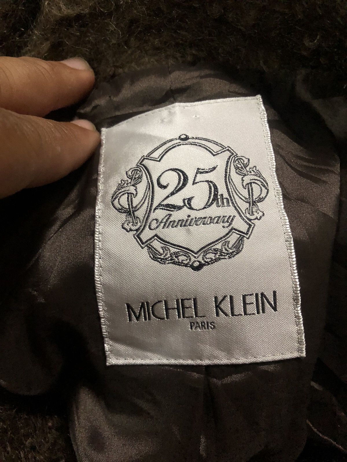 Michel Klein 25th Anniversary Michael Klein Wool+Mohair hooded Jacket Size S / US 4 / IT 40 - 3 Thumbnail