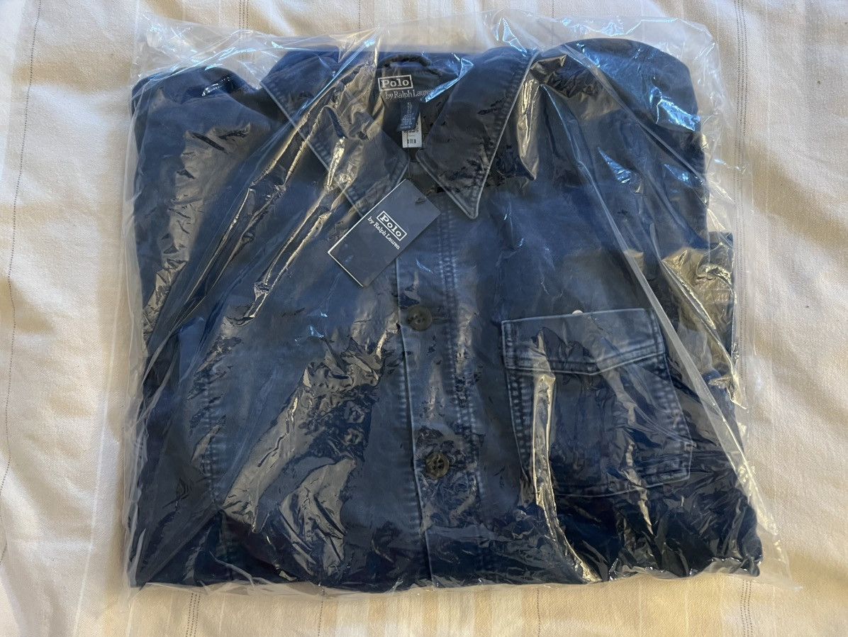 Polo Ralph Lauren Polo Ralph Lauren Moleskin Utility Jacket Melazzo (Blue) XL Size US XL / EU 56 / 4 - 7 Thumbnail